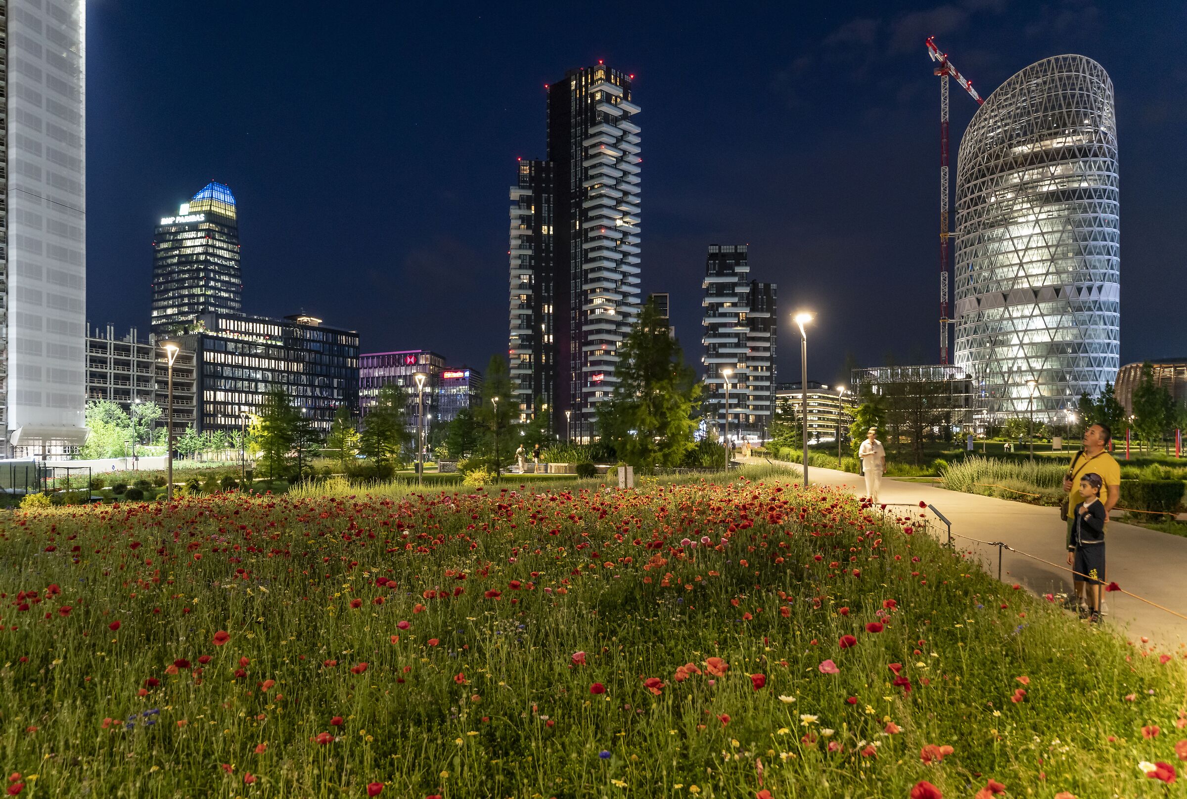 Grattacieli di Porta Nuova - 16 maggio 2022, 21:44