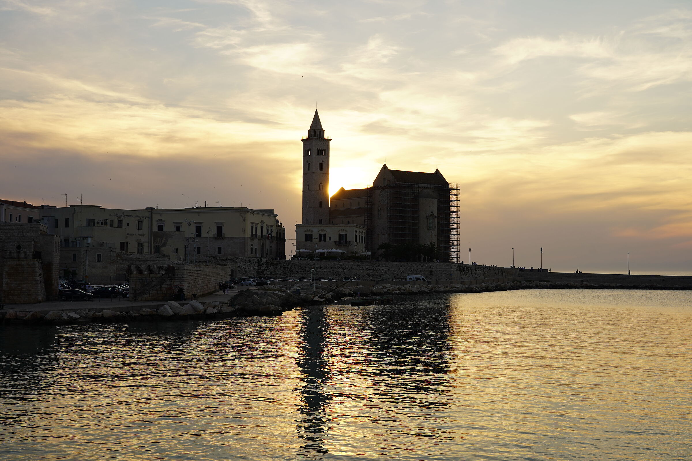 Harbour with a view towards the cathedral