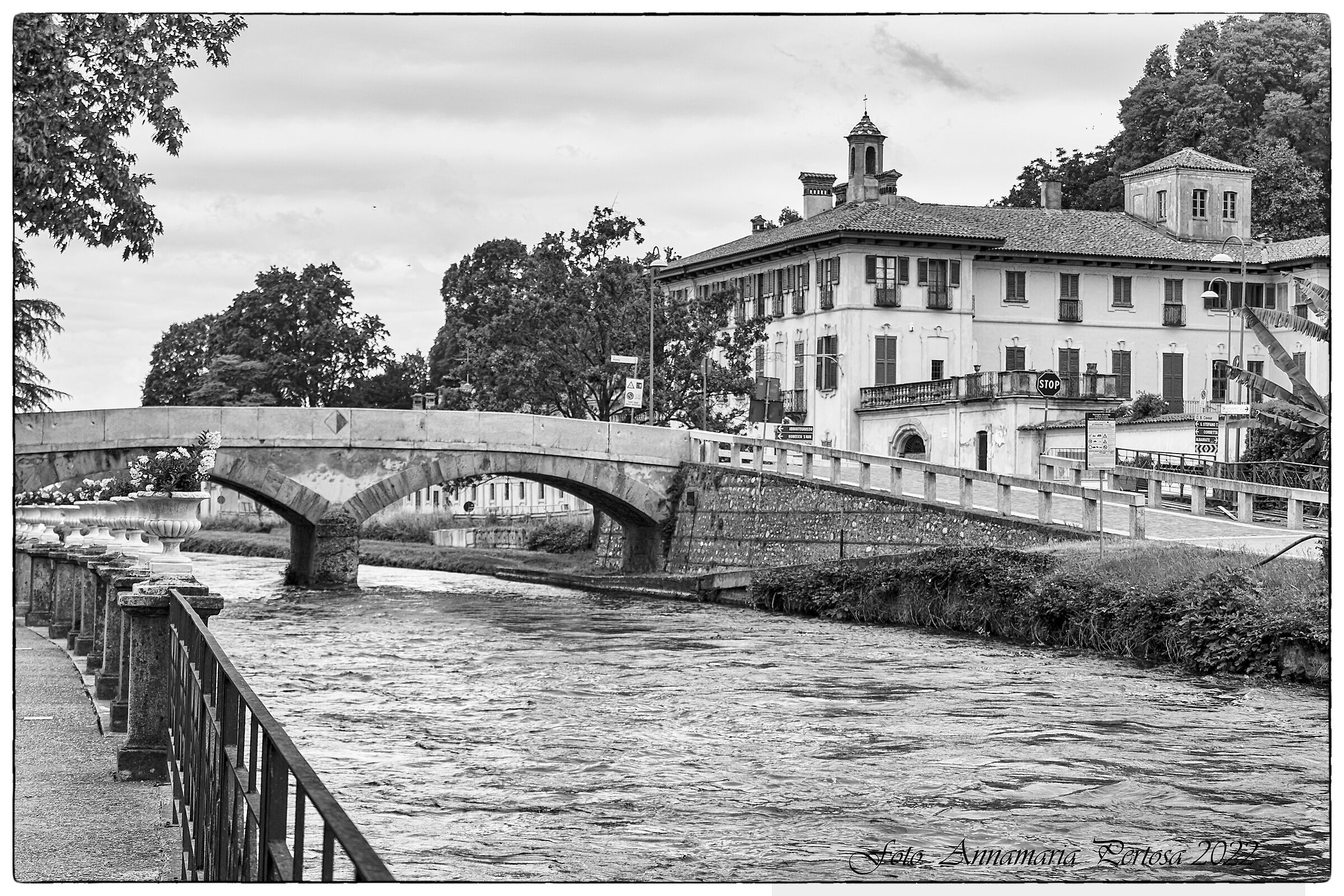 In Cassinetta di Lugagnano with Dany Sei
