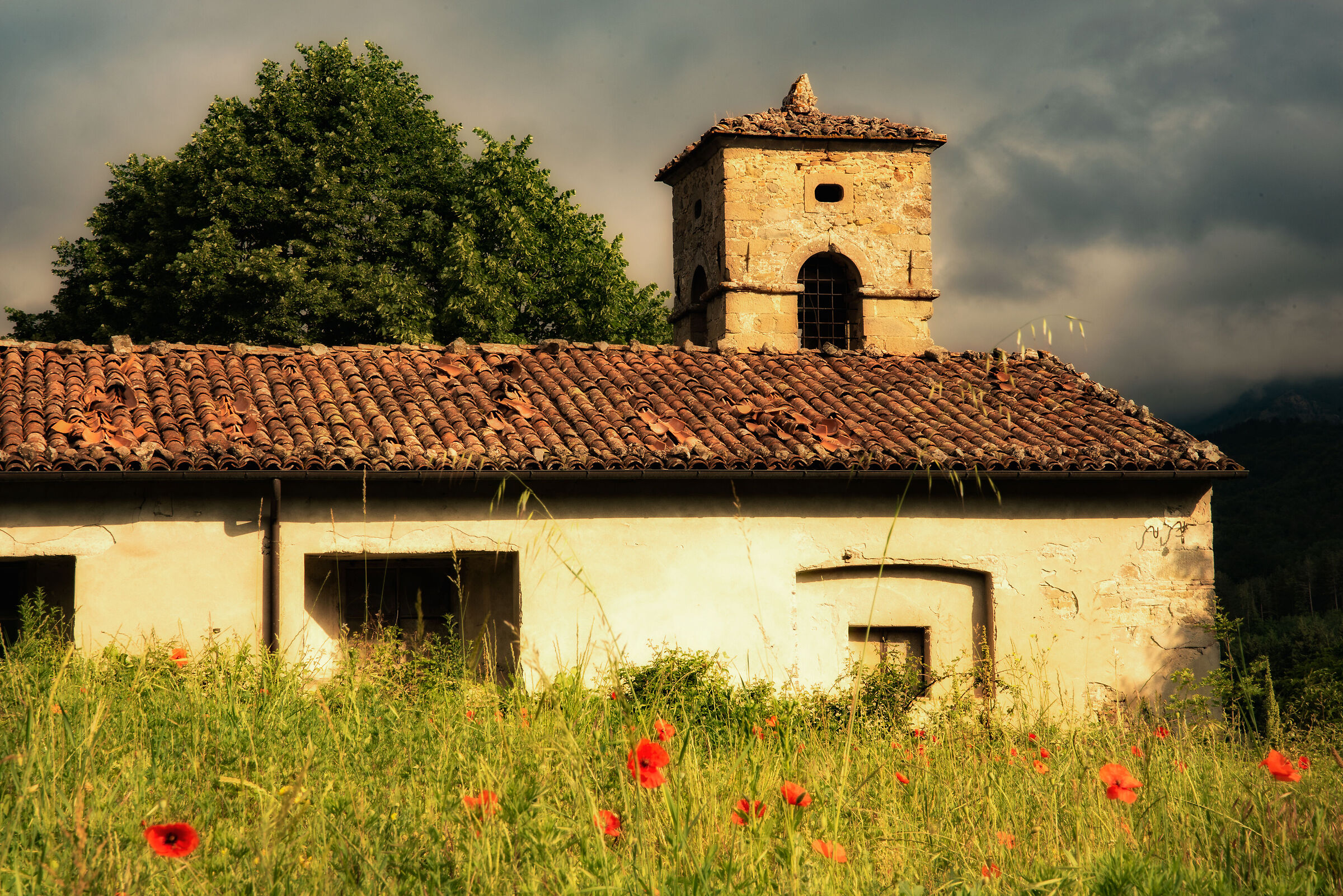 The church of Corba (Castiglione di Garfagnana)