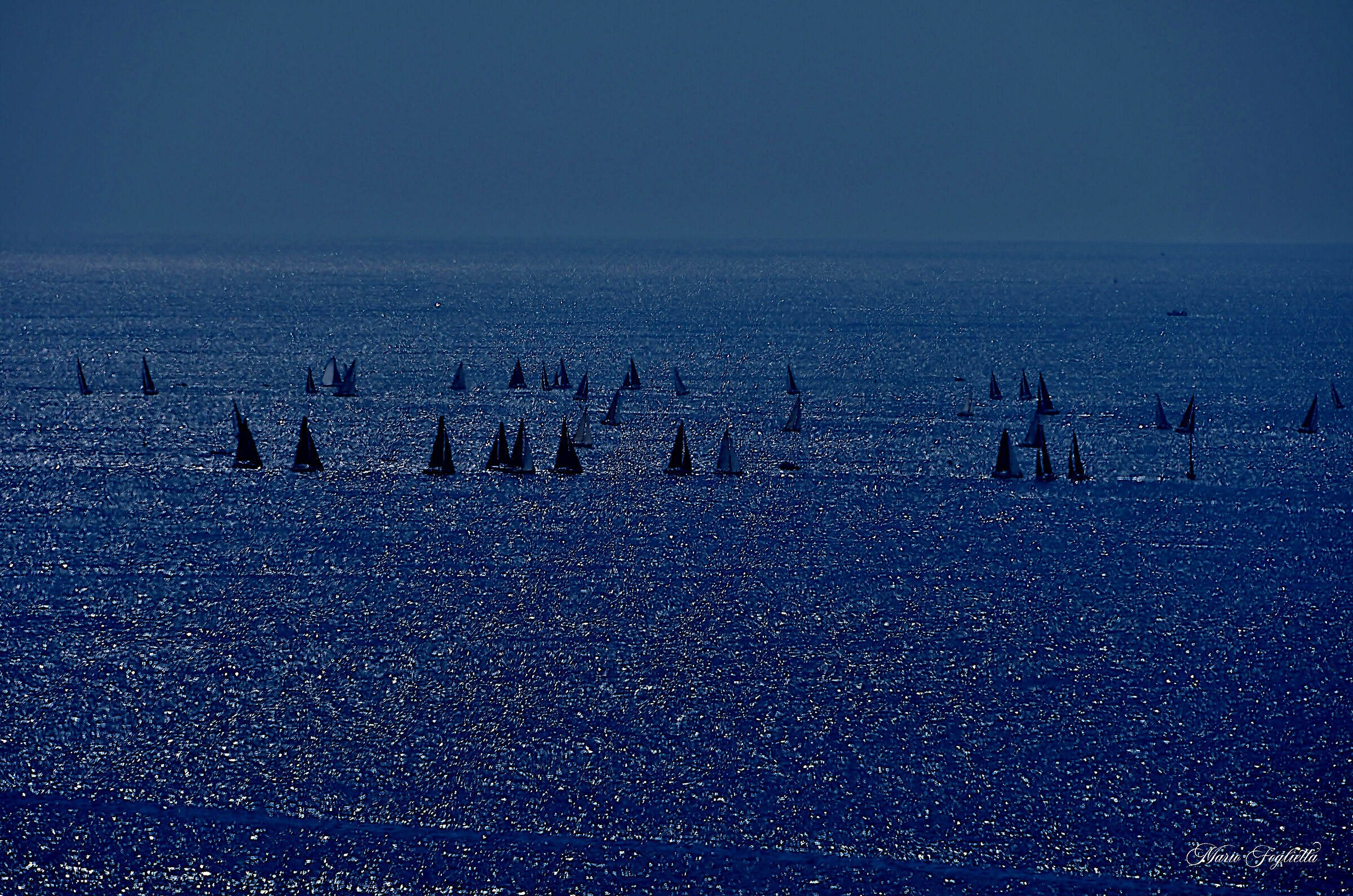 Where the sea glitters..........