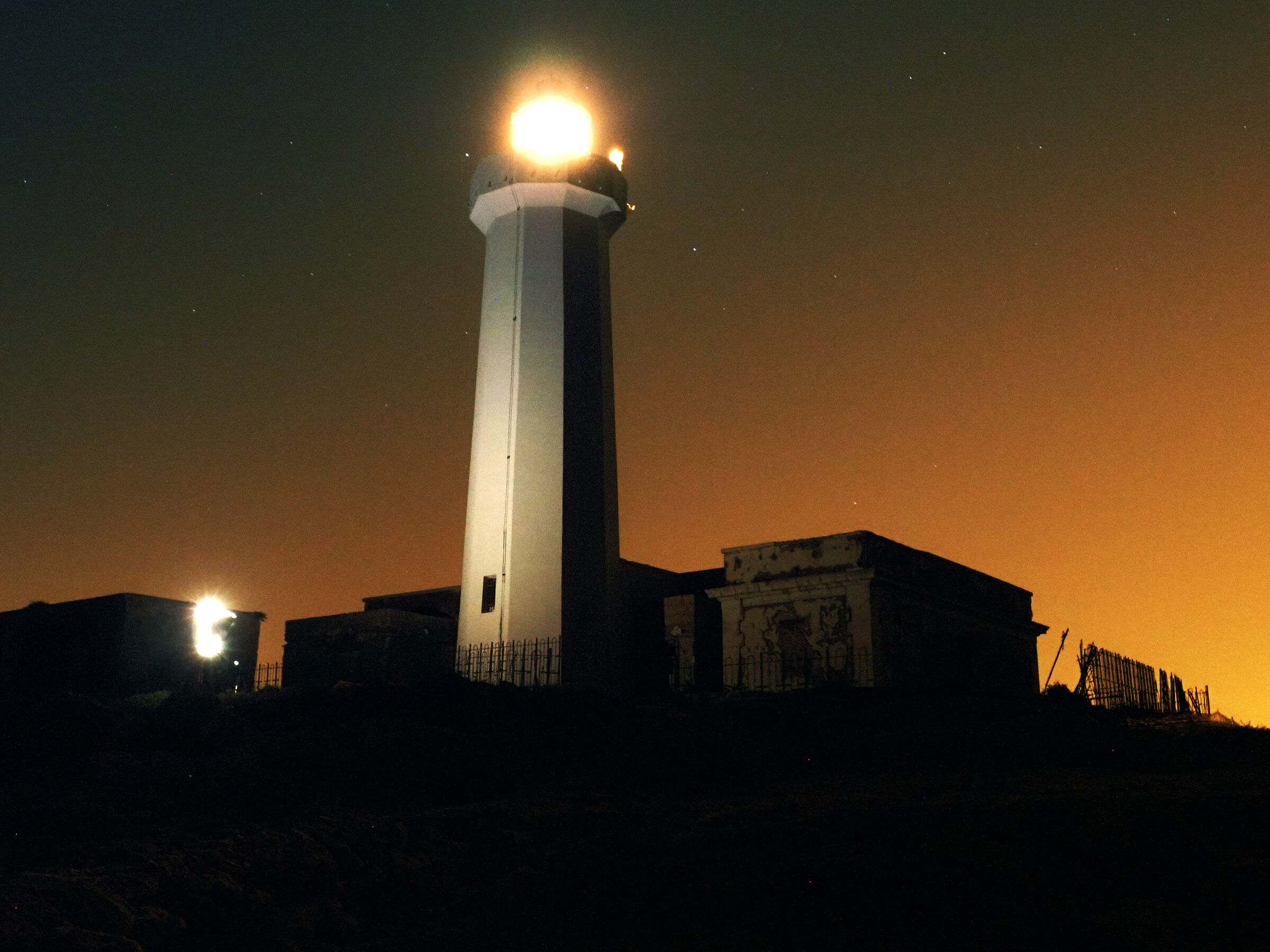 At the lighthouse