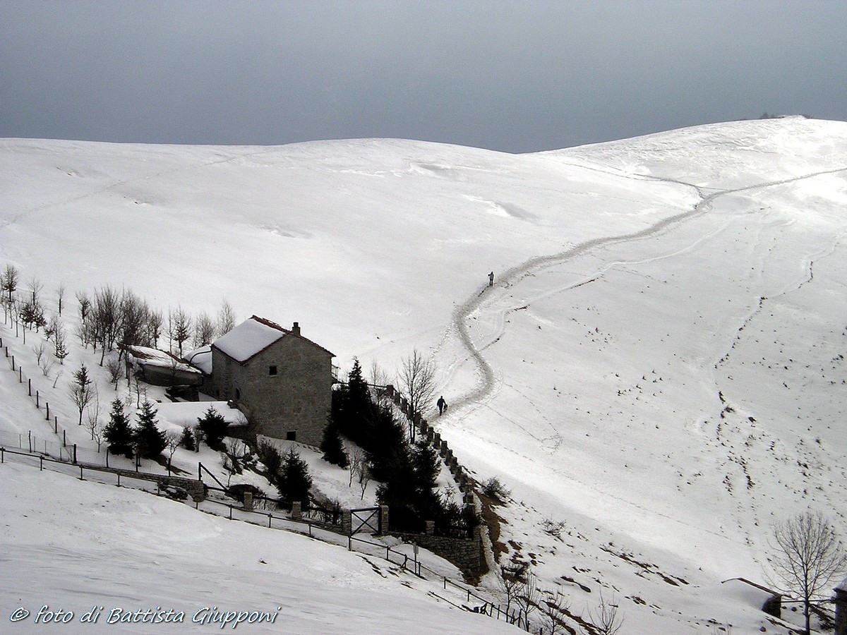 Ski touring on Orobie