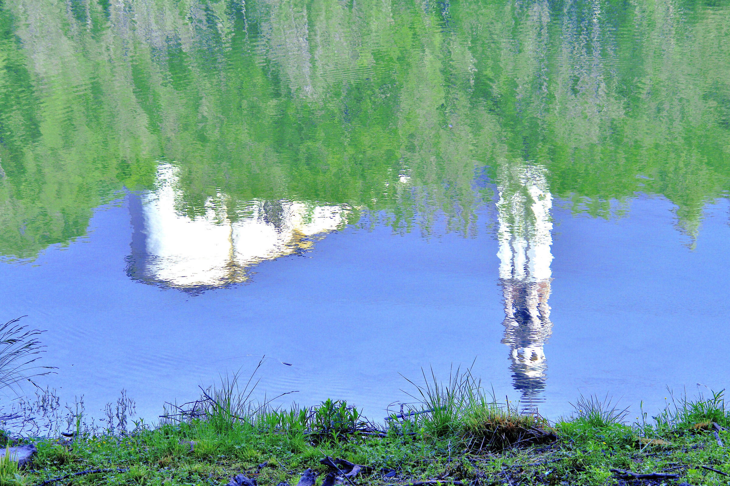 reflections, like paintings