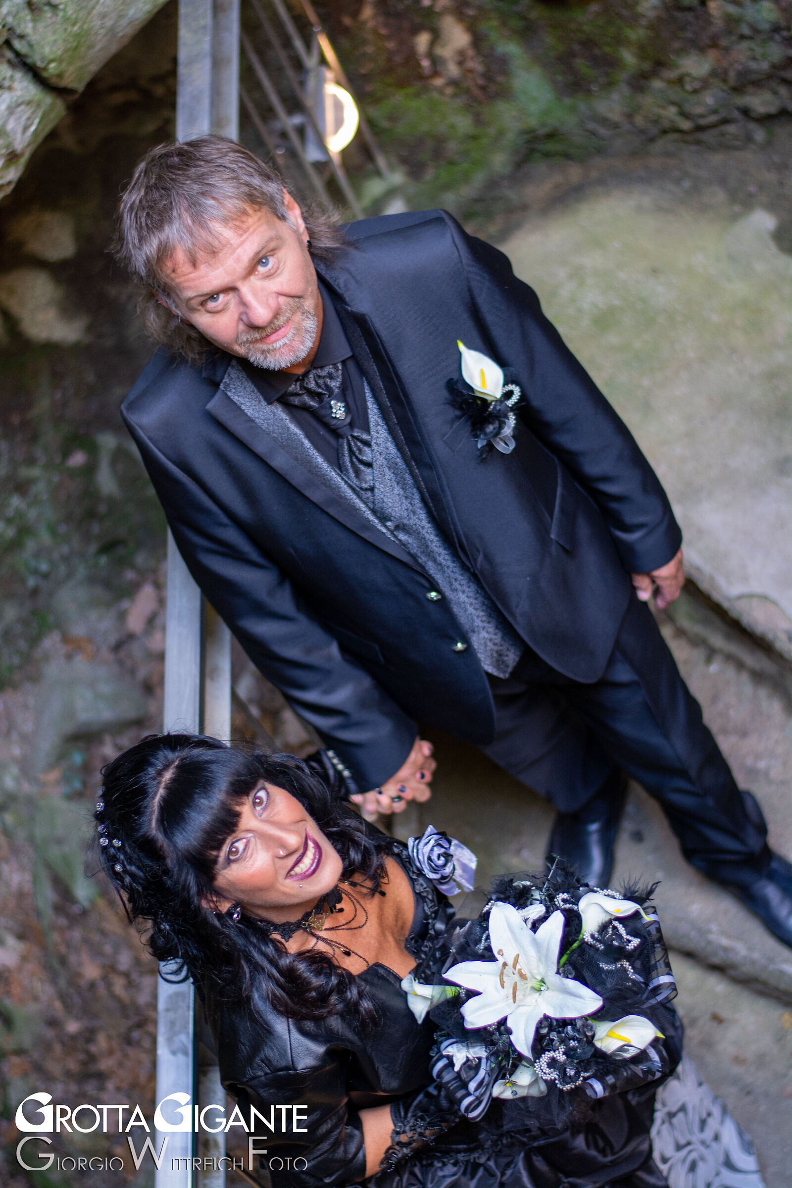 First wedding service in Grotta Gigante