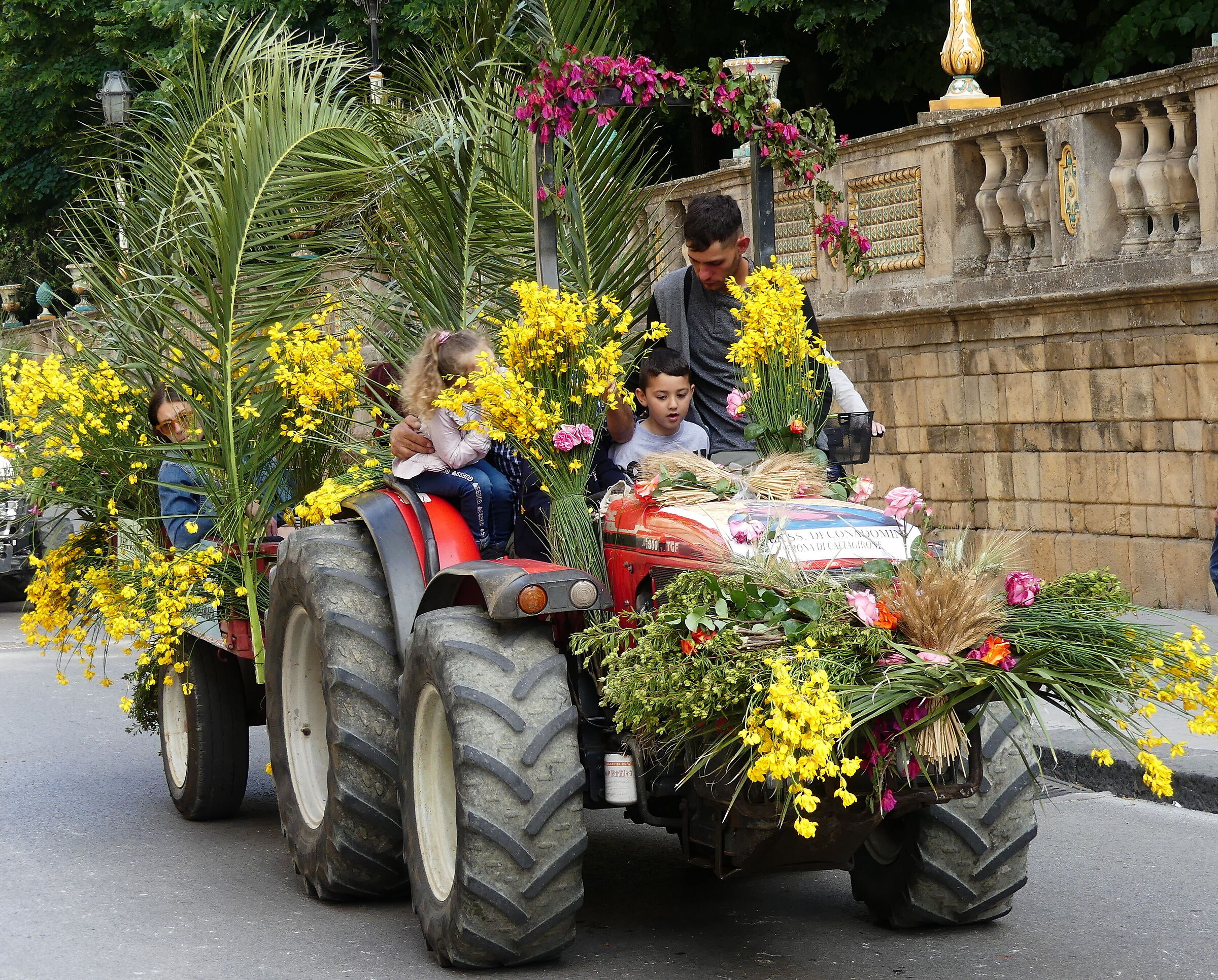 trattore per la "rusedda"