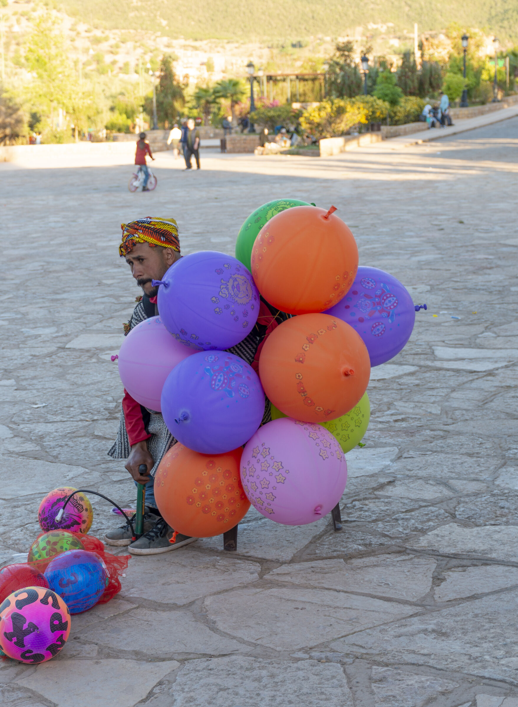 venditore di palloncini