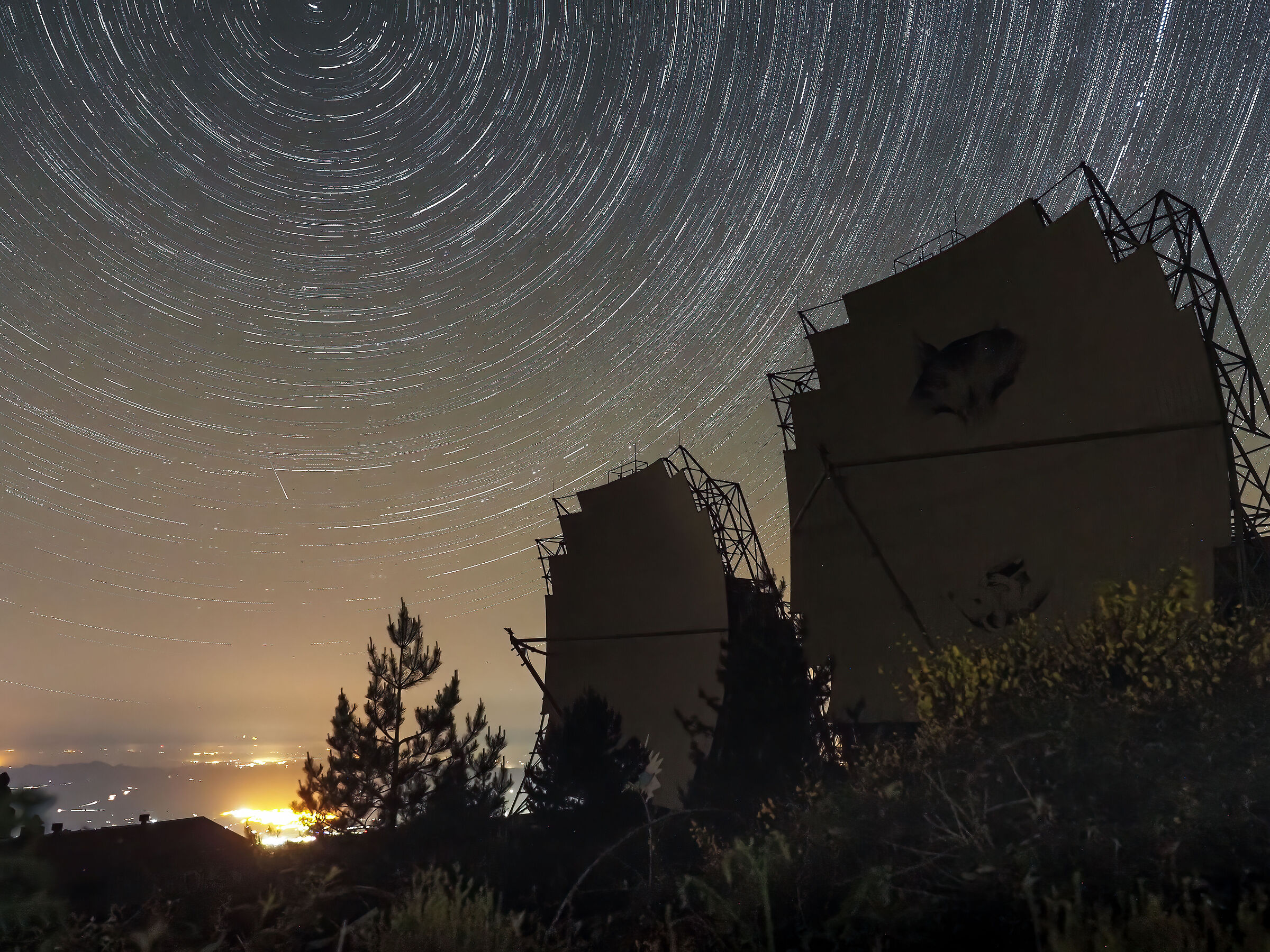 Star trail base USAF