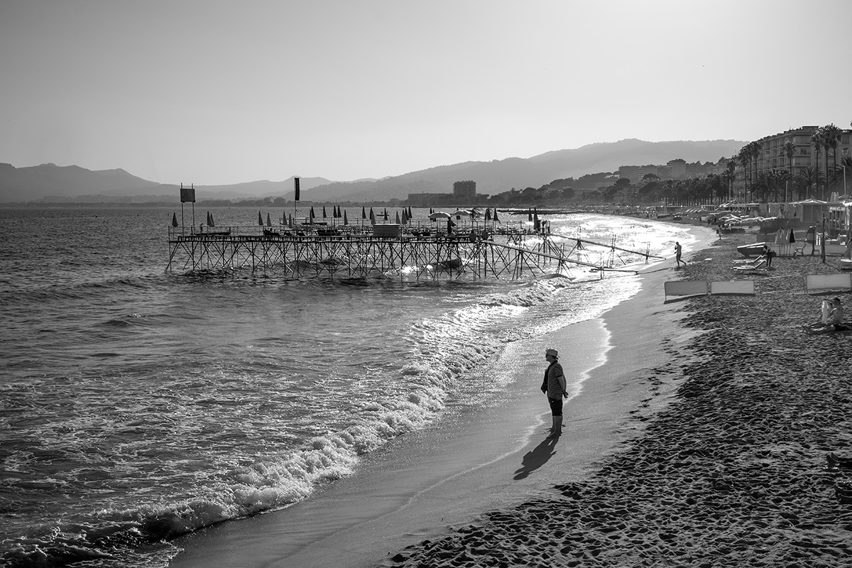 End of the day in Cannes