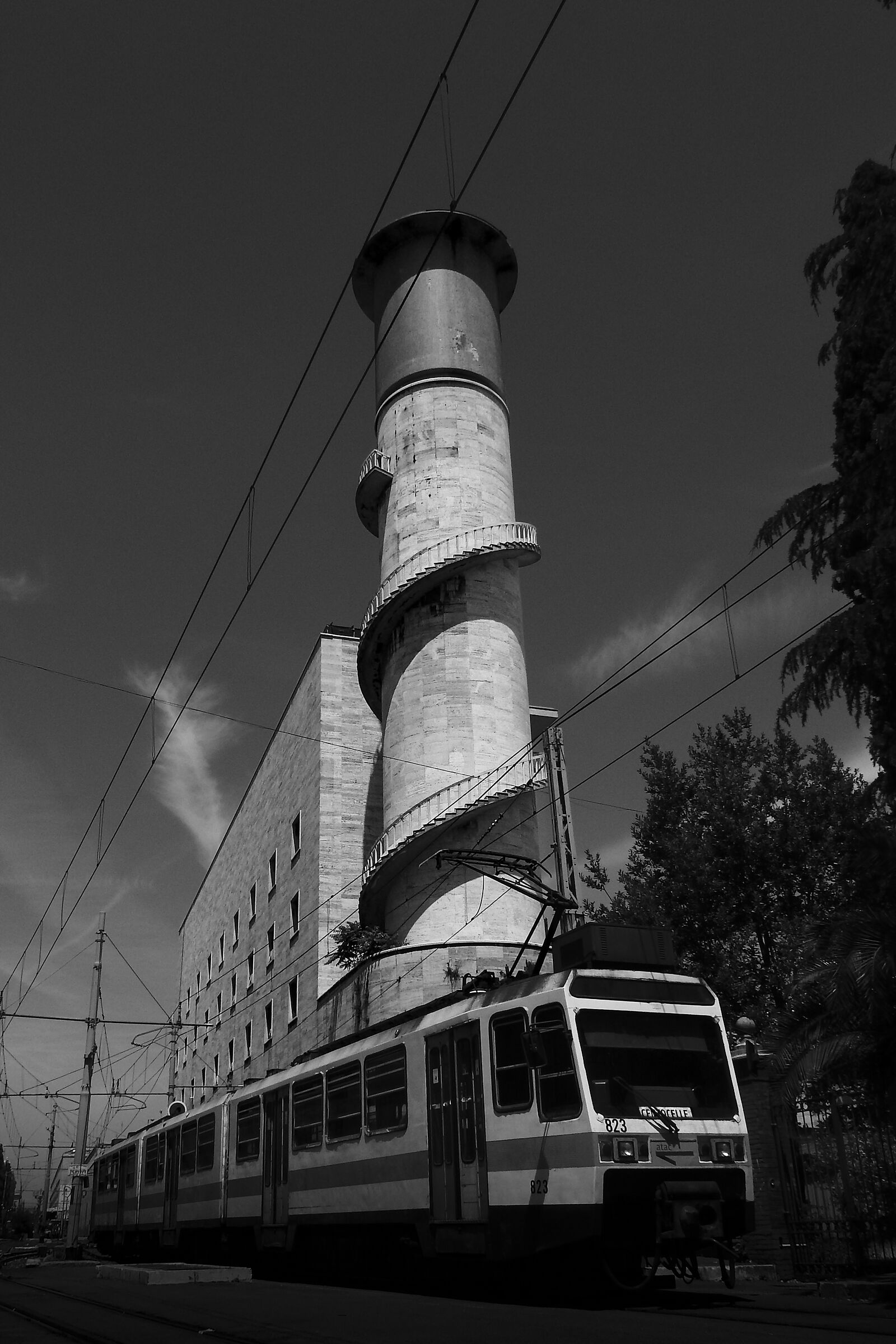 Piezometric tower Termini Station