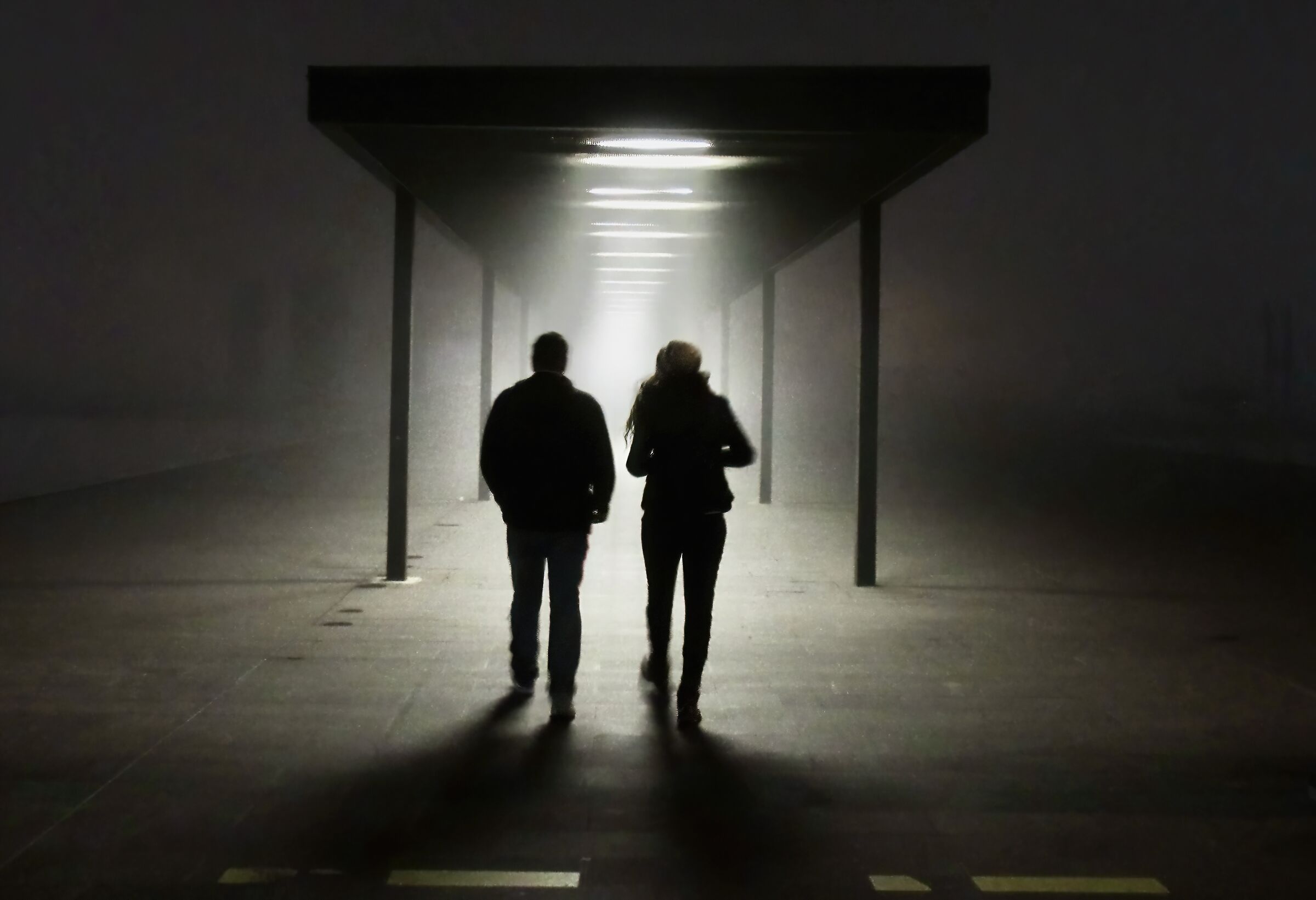 Together in the light towards the unknown