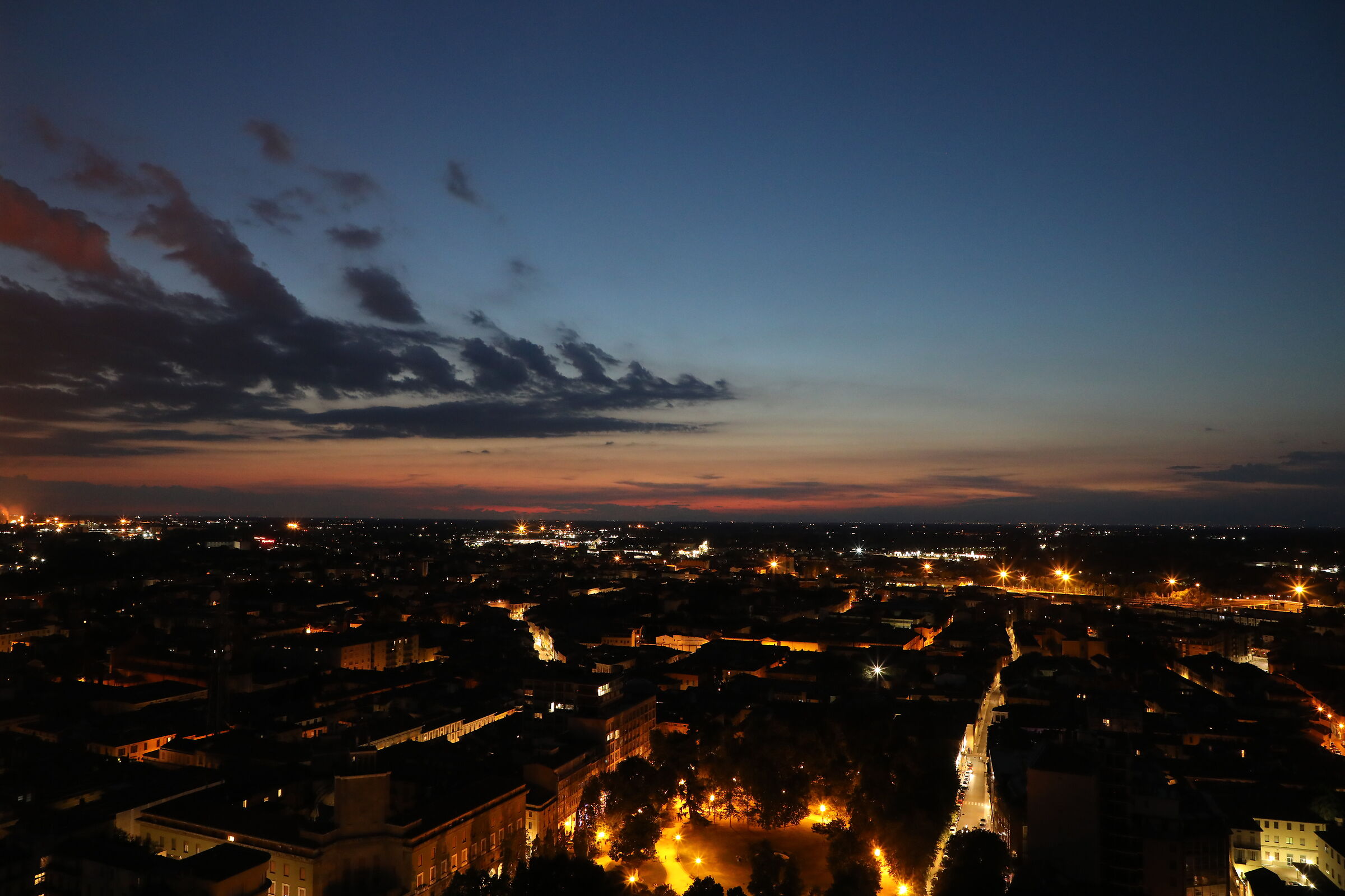 Tramonto dal Torrazzo