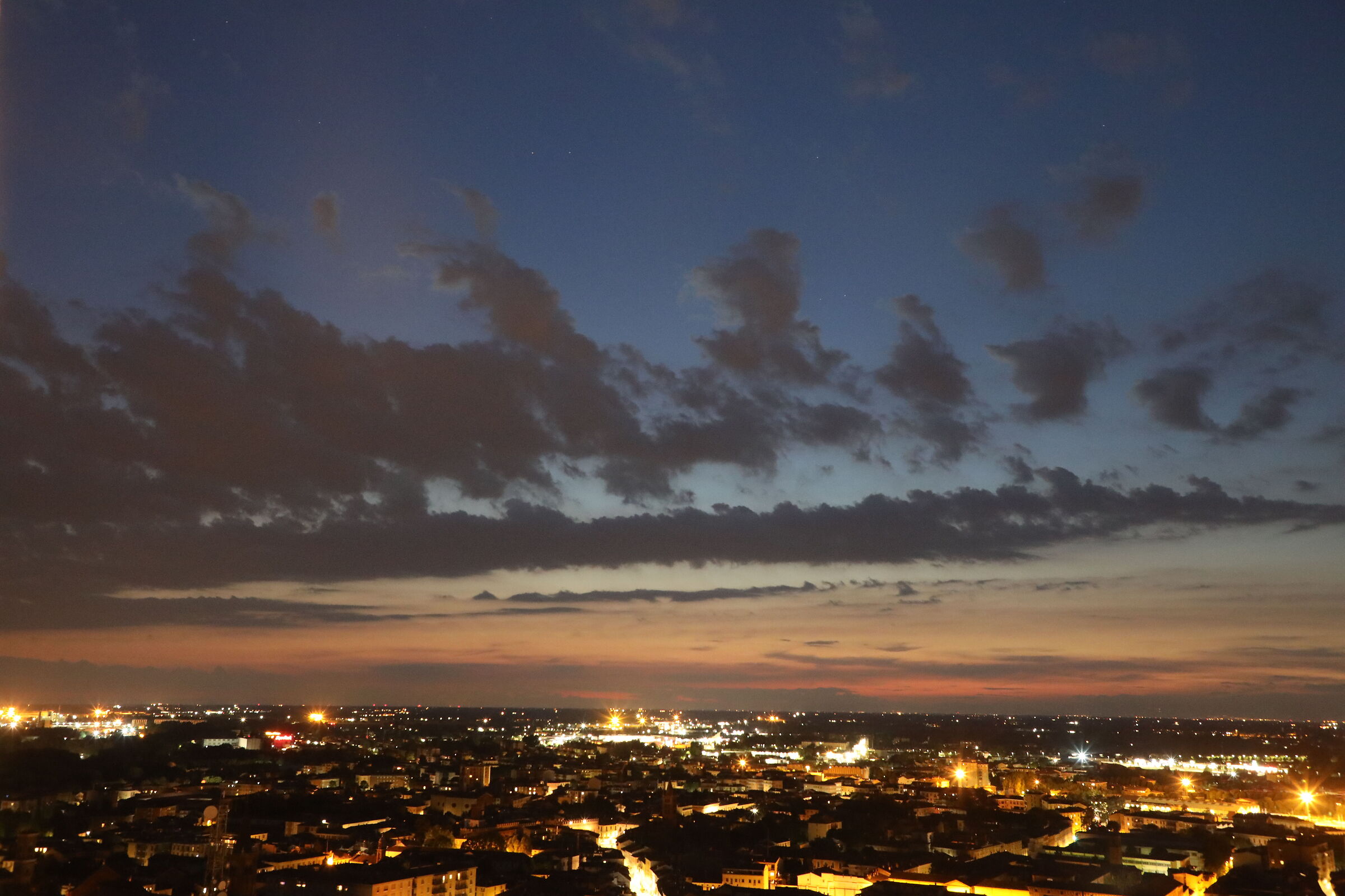 Tramonto dal Torrazzo