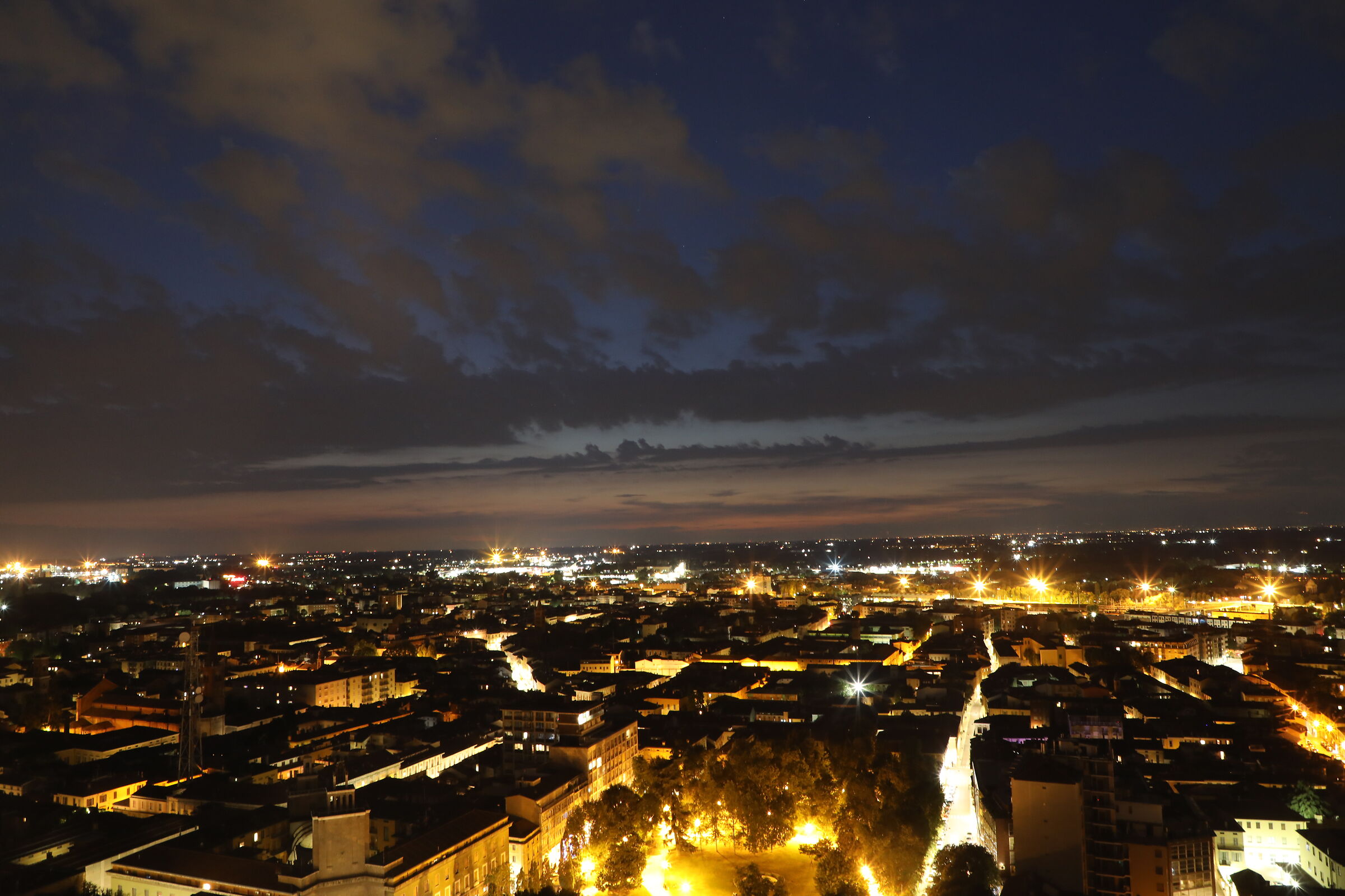 Tramonto dal Torrazzo