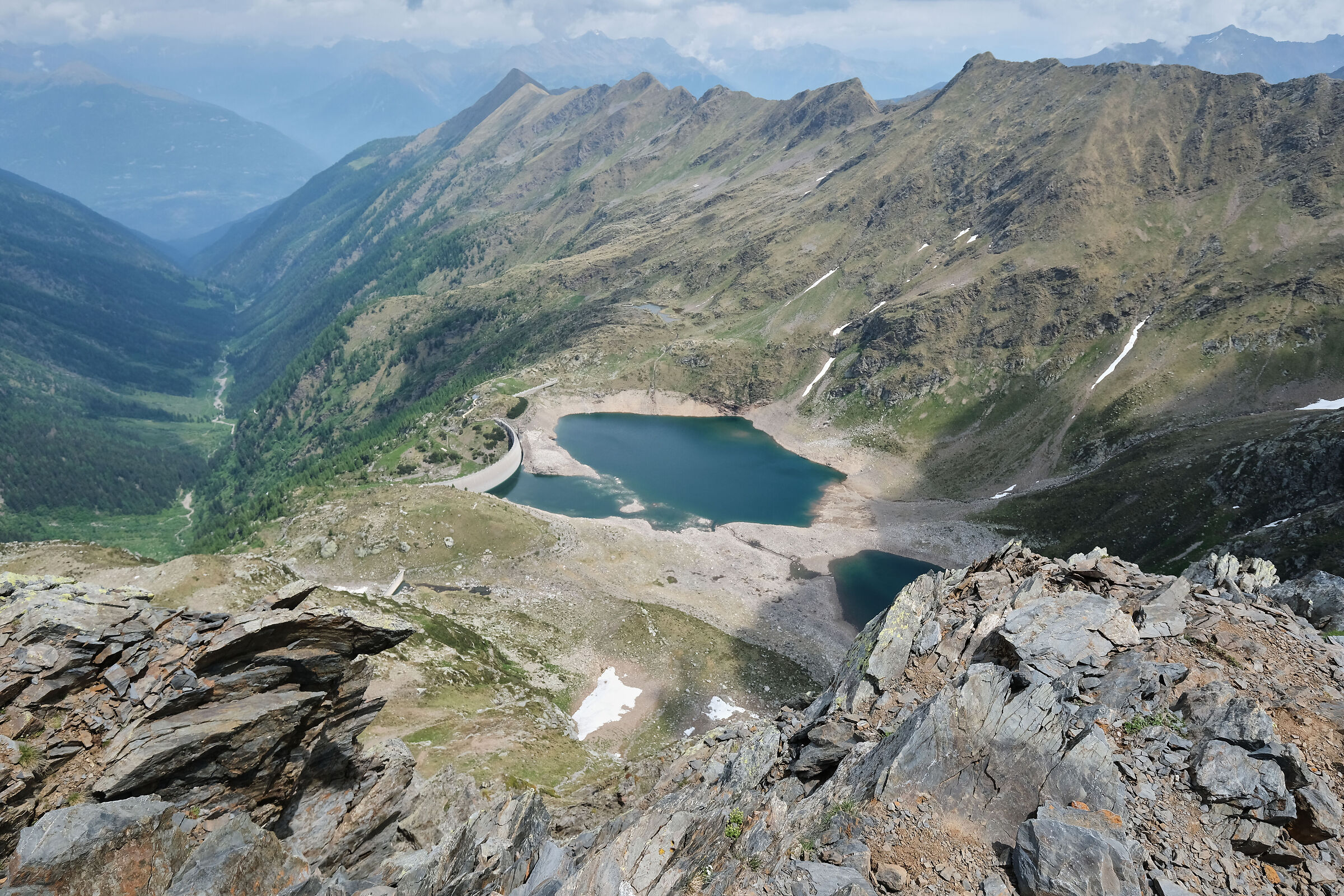 Lago di Publino dal Pizzo Zerna