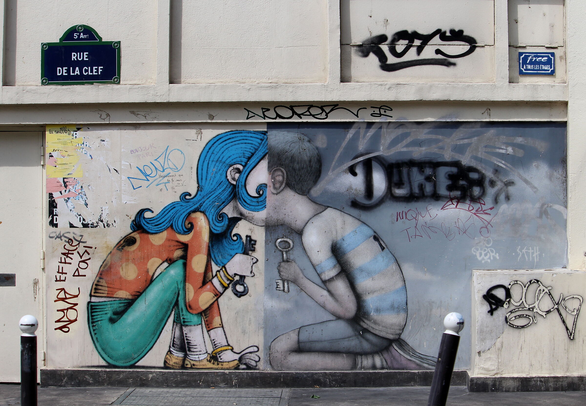 Rue de la clef (Key street in Paris)