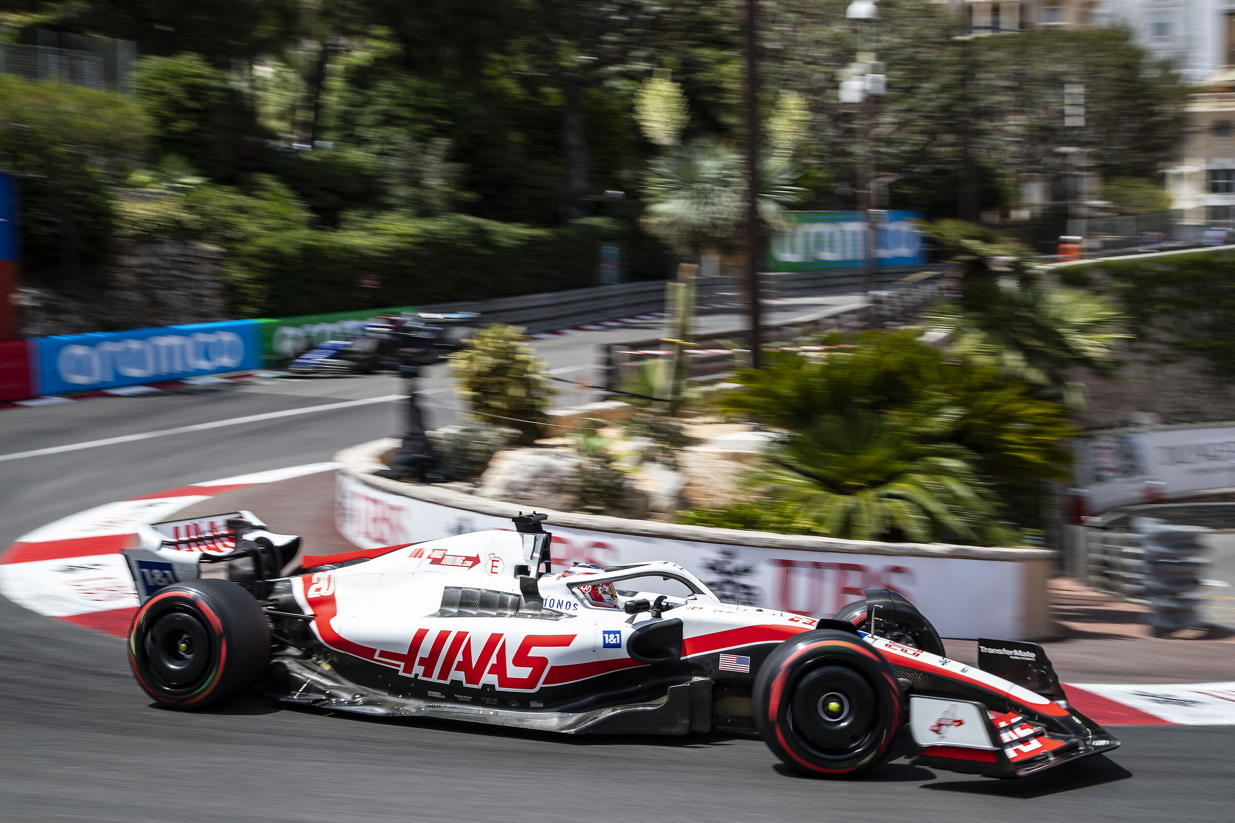 Kevin Magnussen Haas F1 at The Casino de Monte Carlo