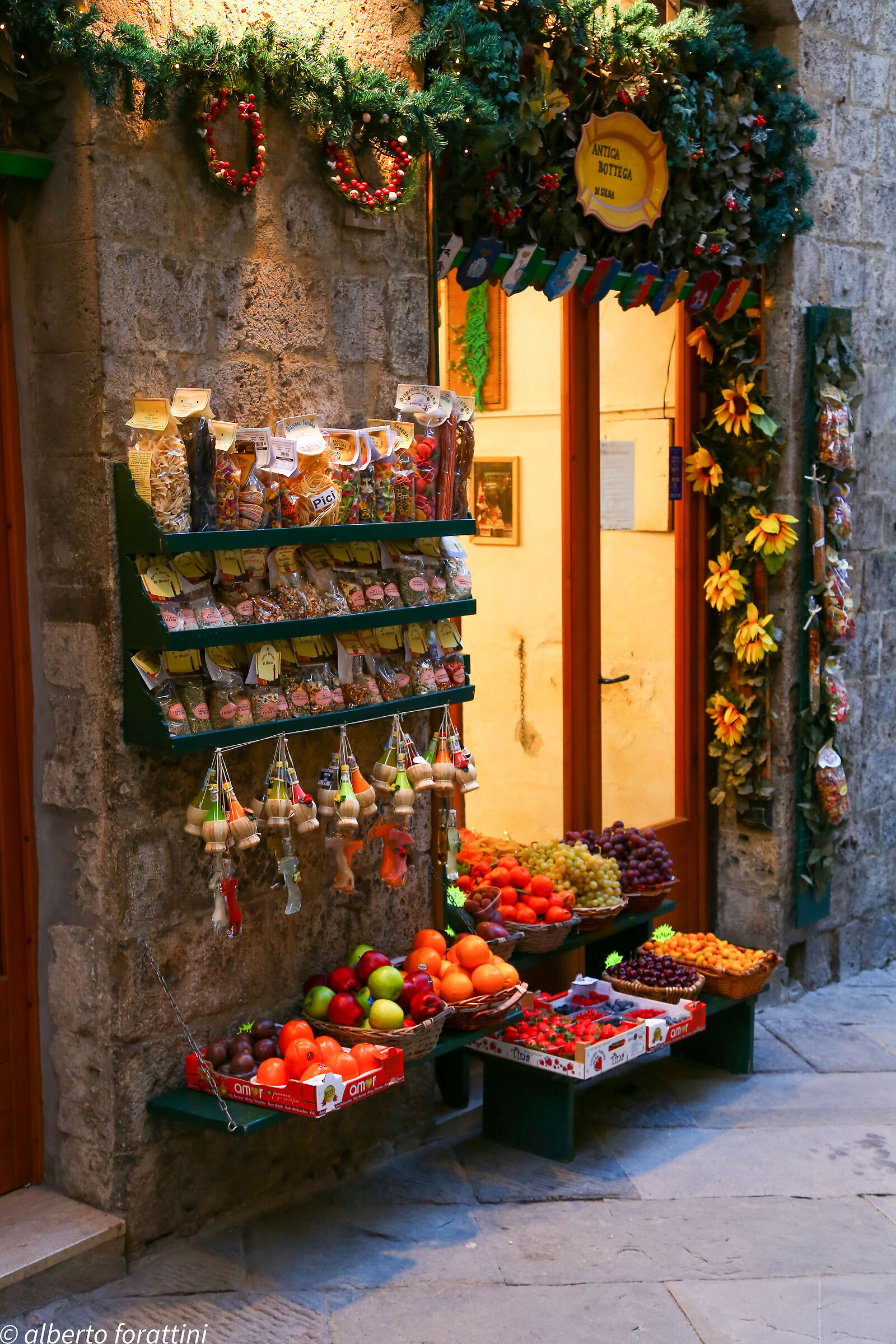 between the streets of Siena