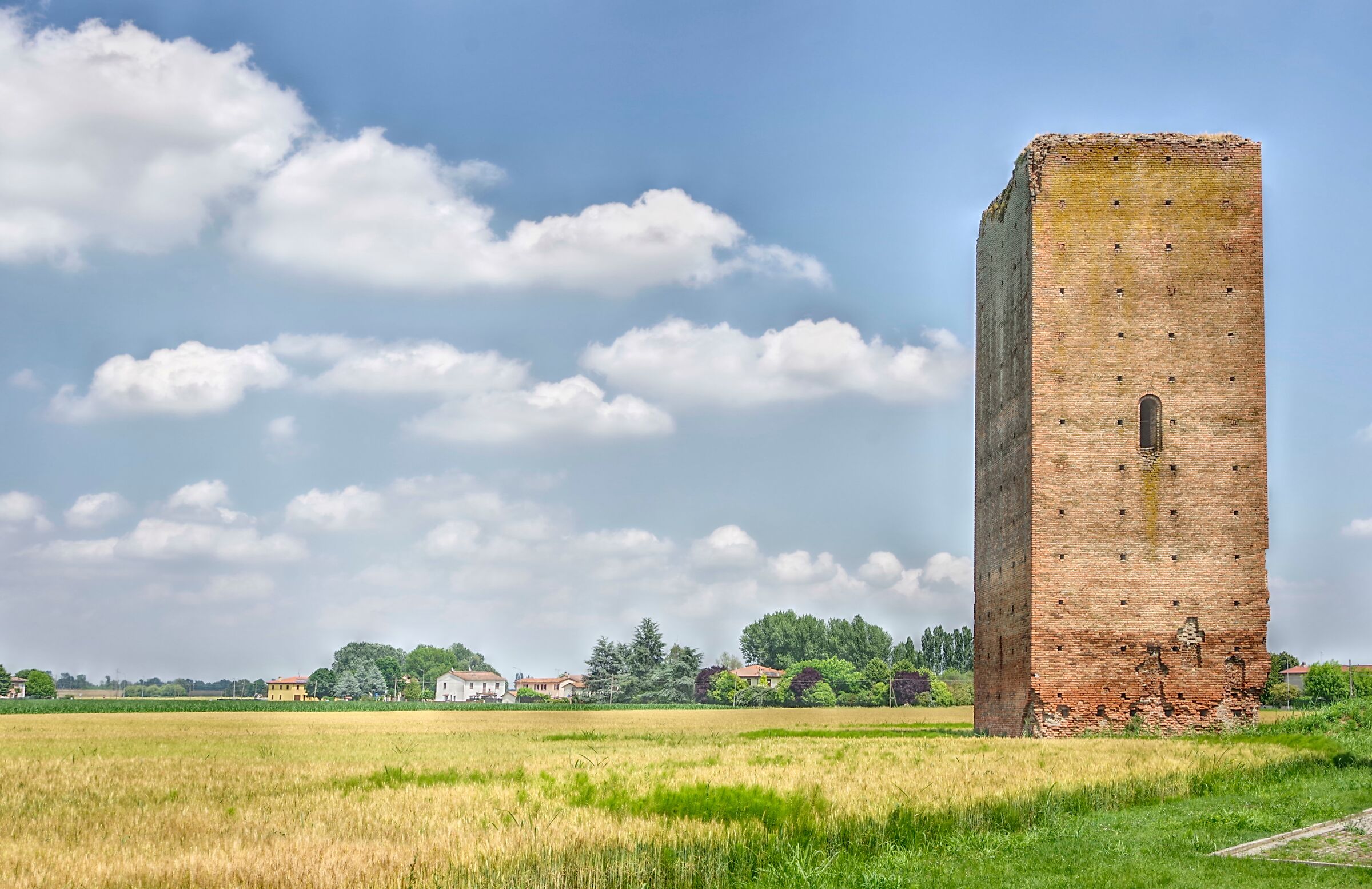 Medieval tower of Galliera (Bo)