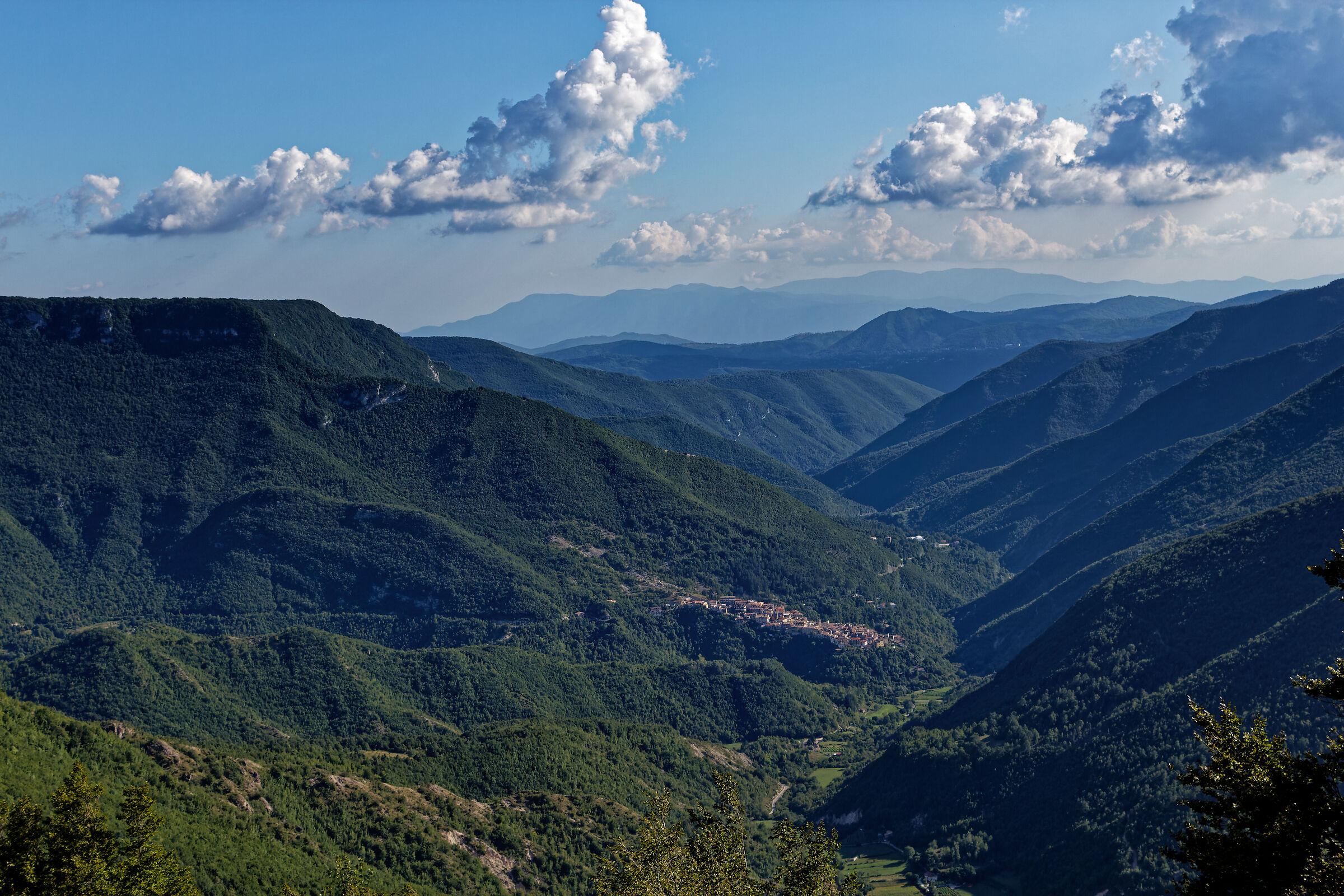 Landscape in Ciociaria