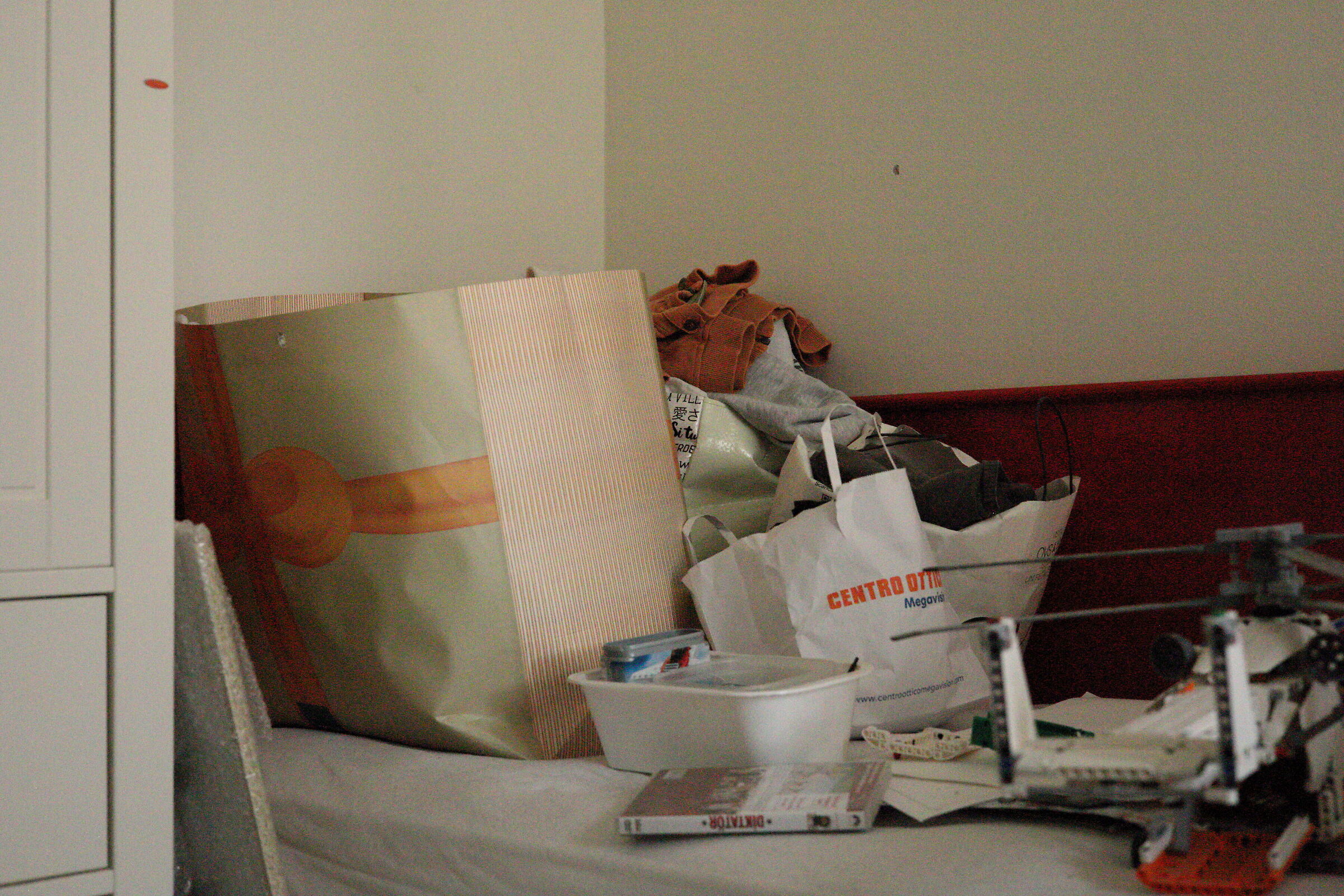 3200 ISO -3 e poi riportata a 0