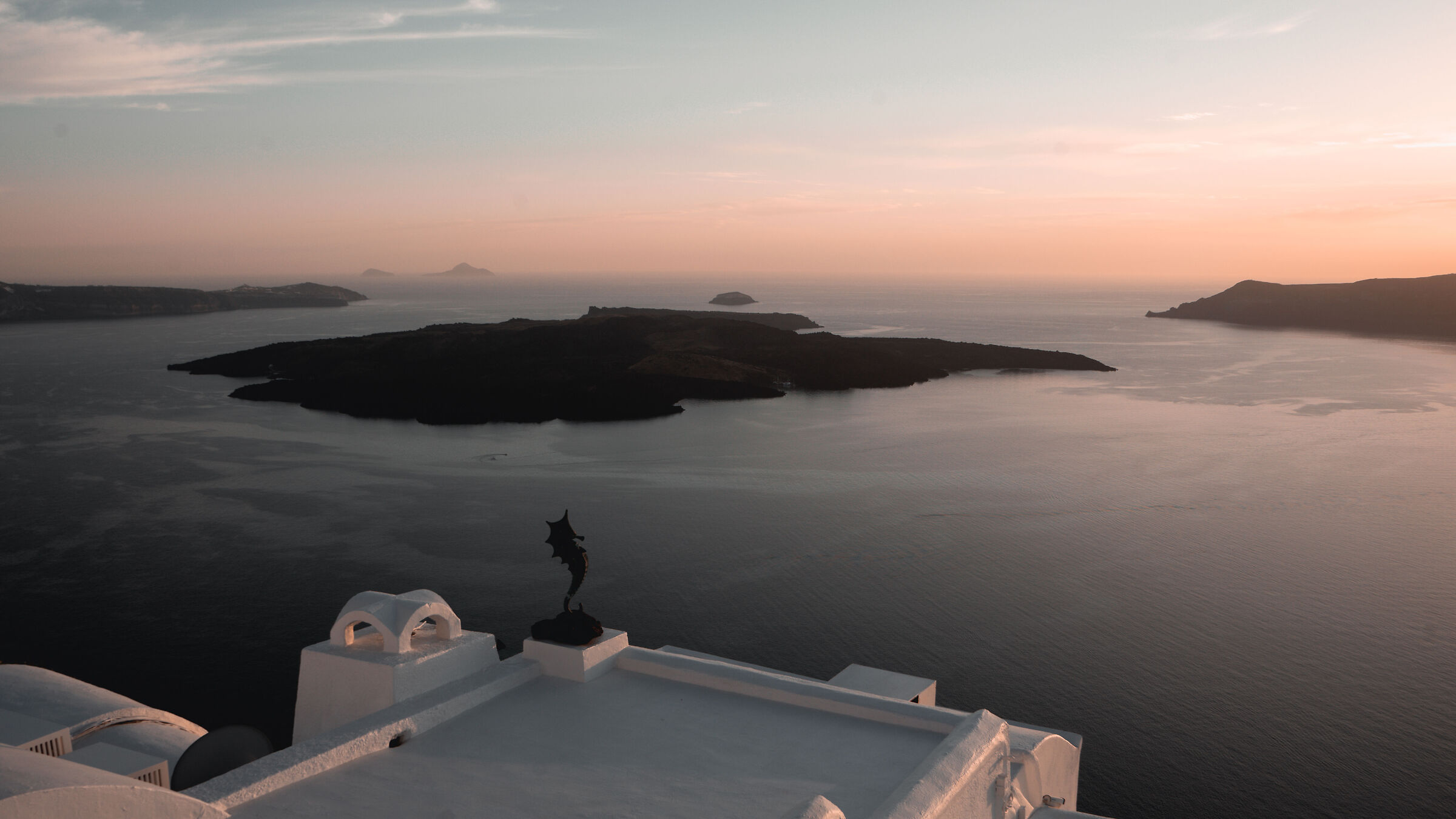 Il cavalluccio marino della caldera di Santorini