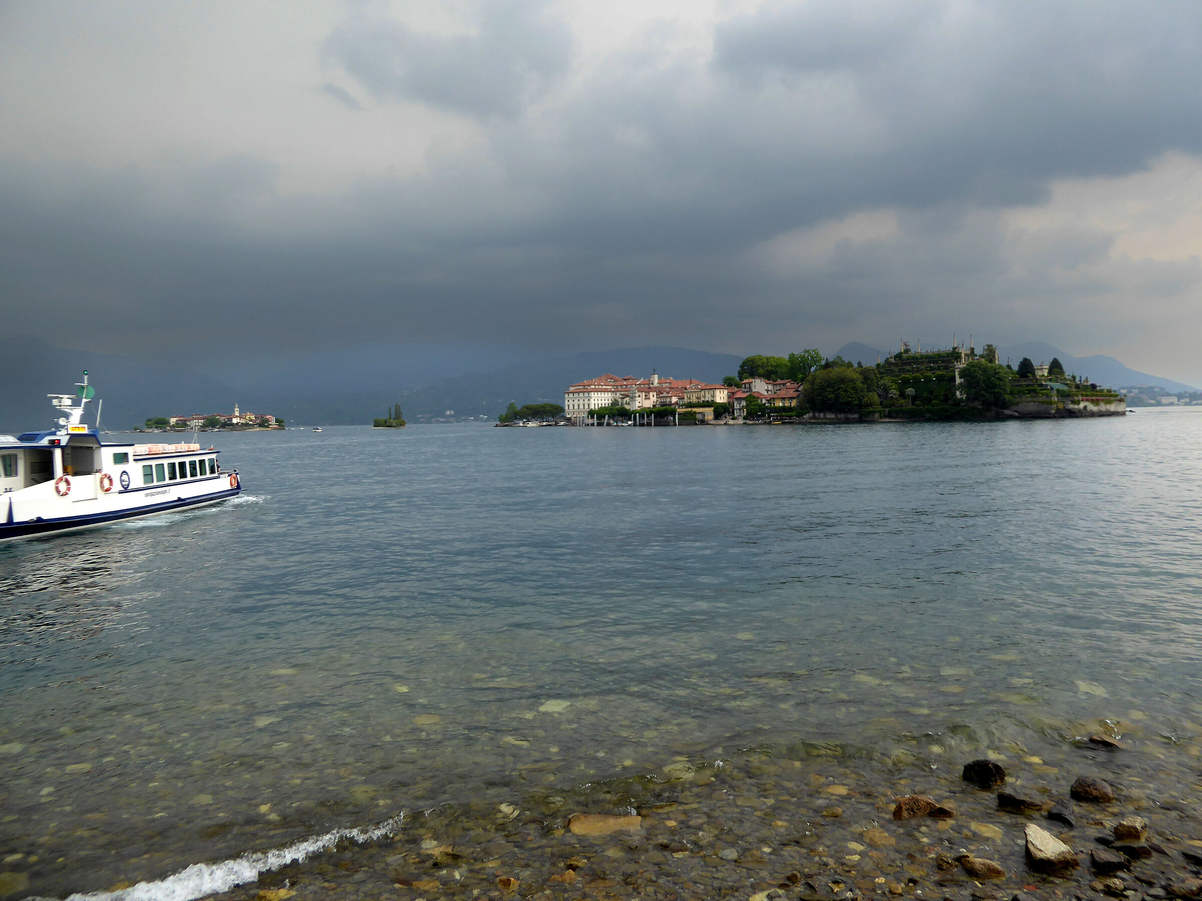 storm on the Borromeo Islands