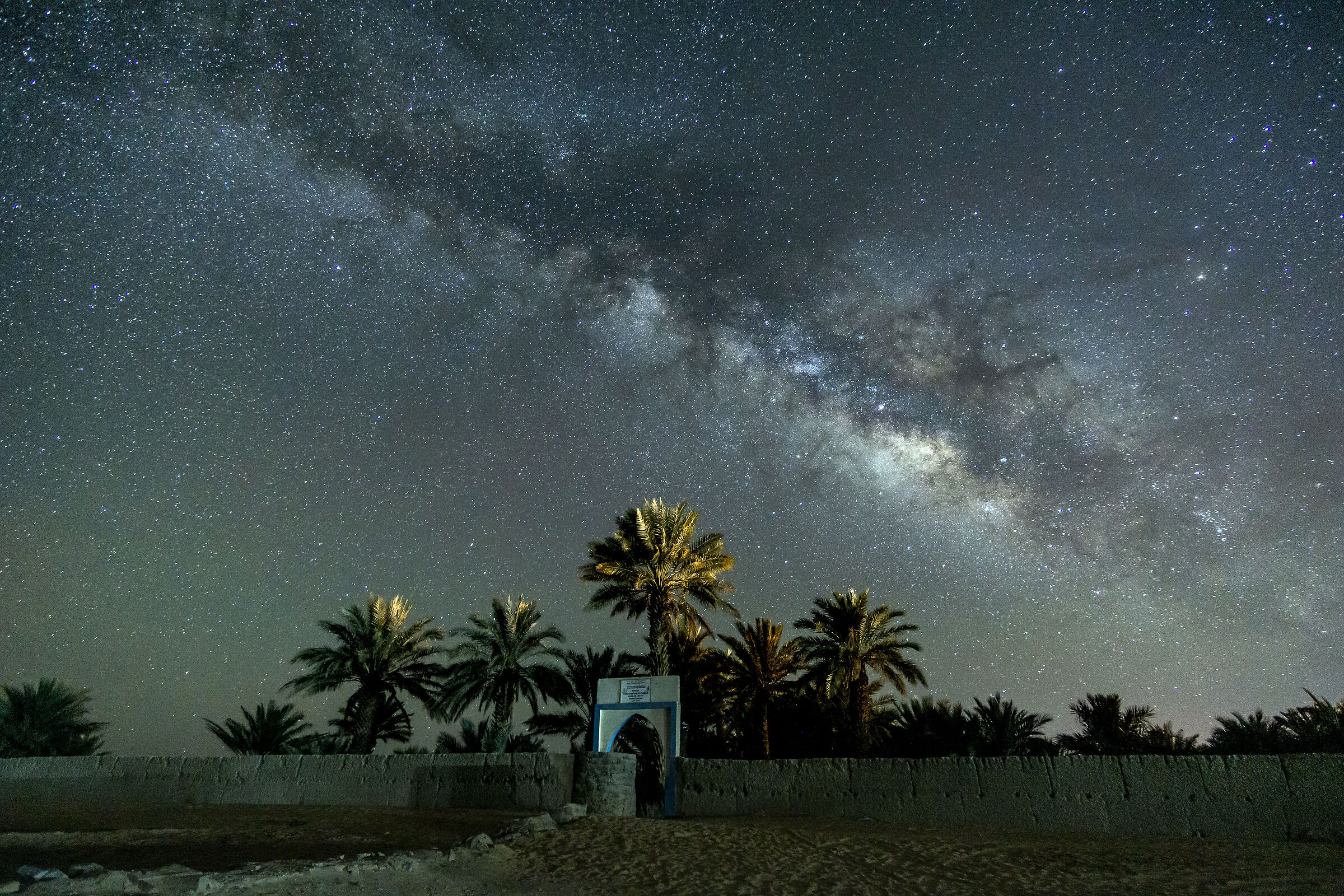 via Lattea sul palmeto