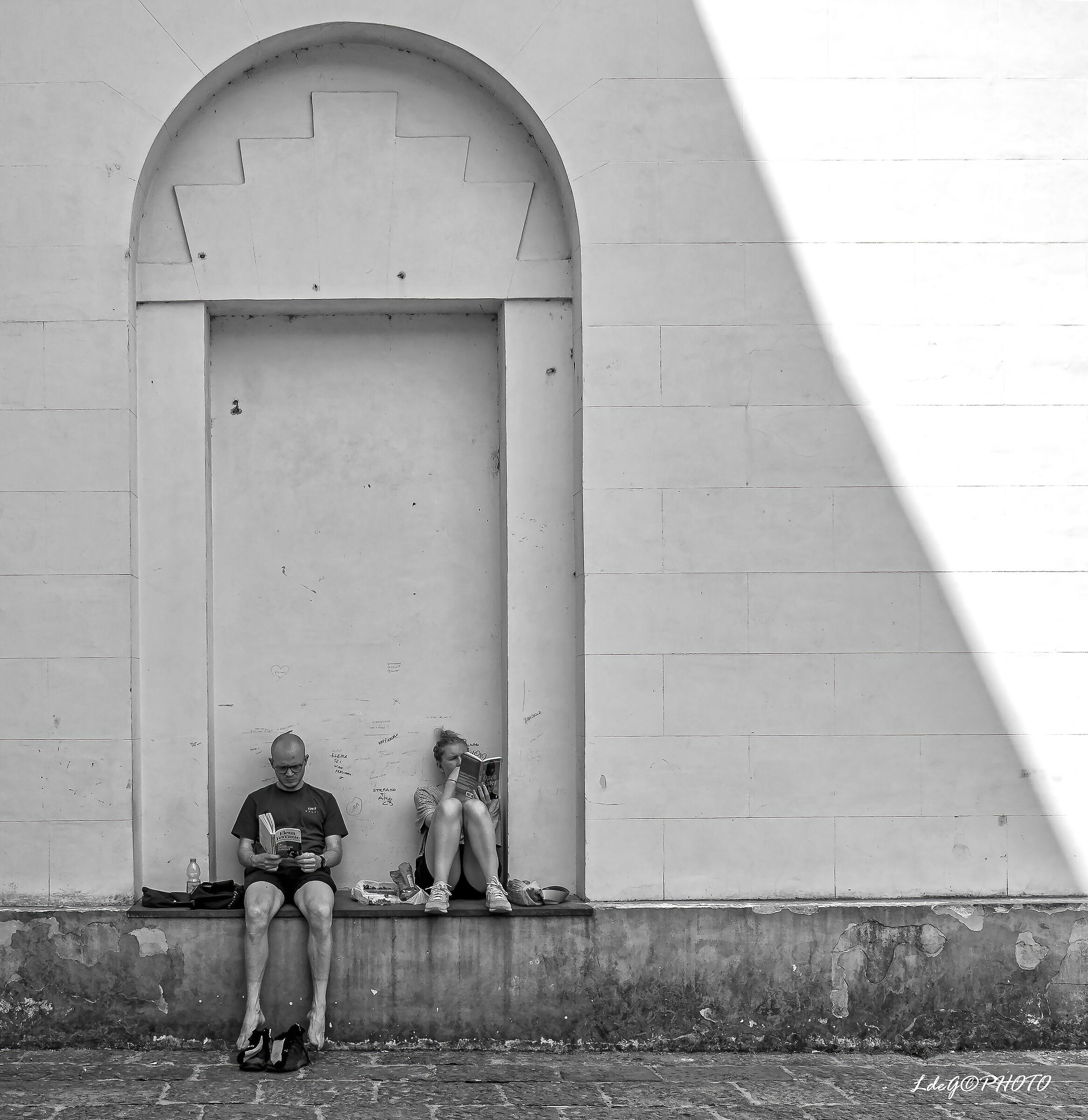 La lettura: un momento da incorniciare.