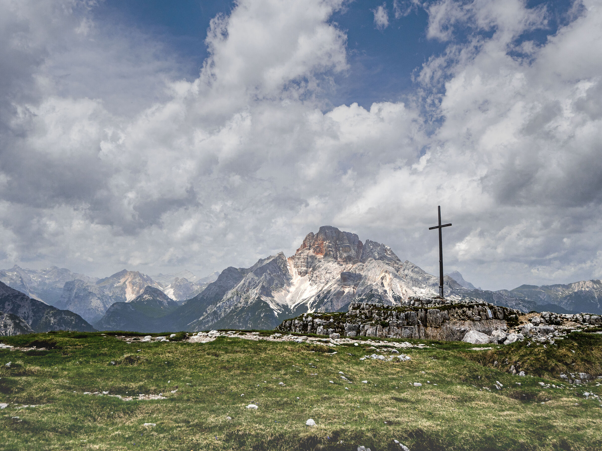 Croda Rossa from Monte Piana