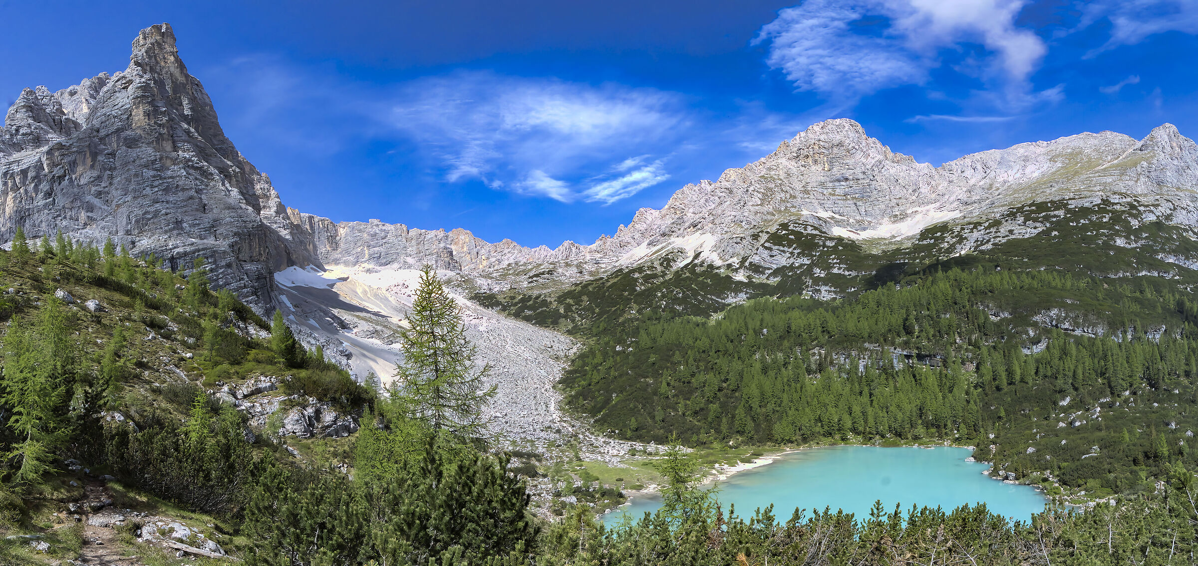 Panoramica al Sorapiss