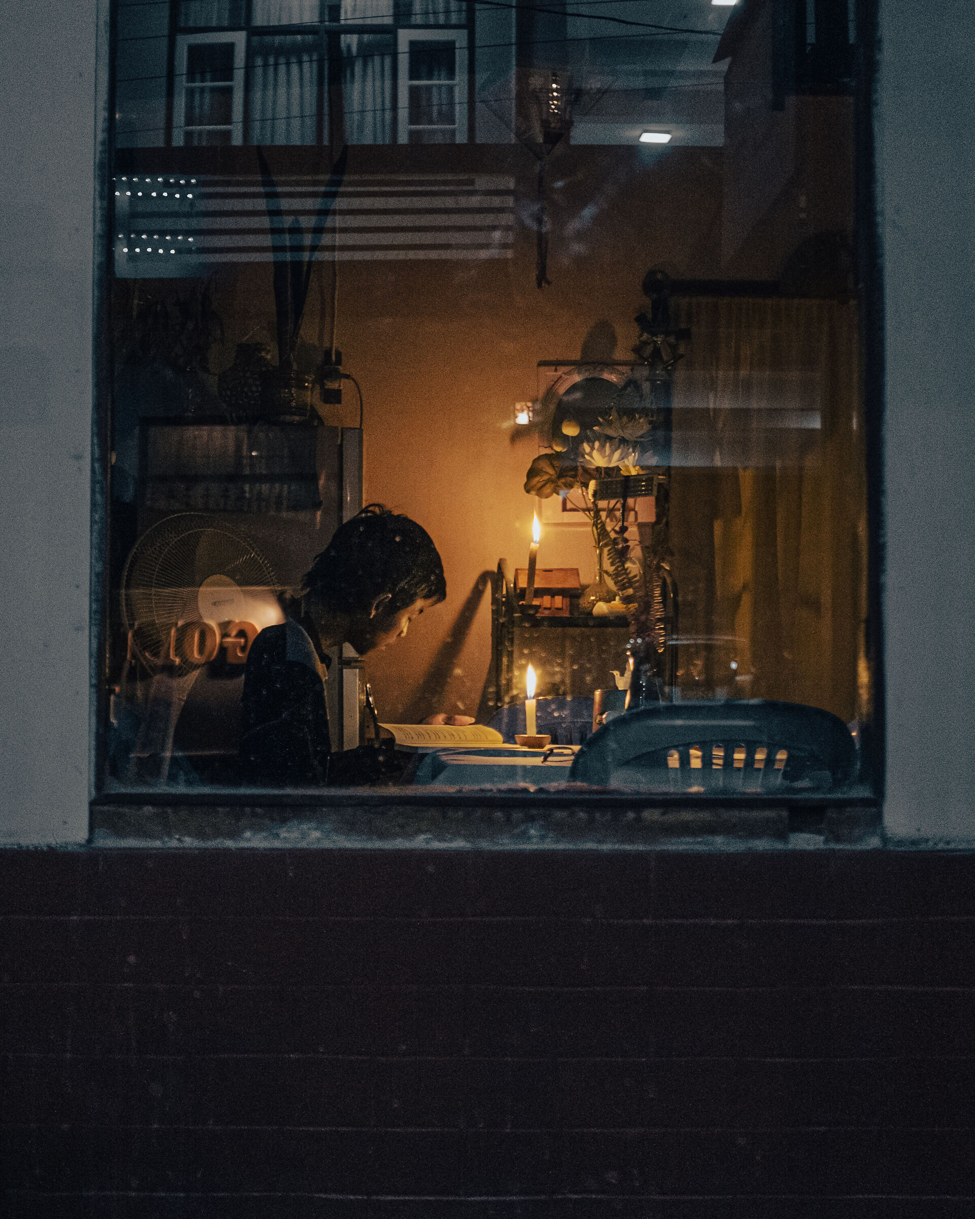 Studio a lume di candela / Nyaungshwe - Myanmar