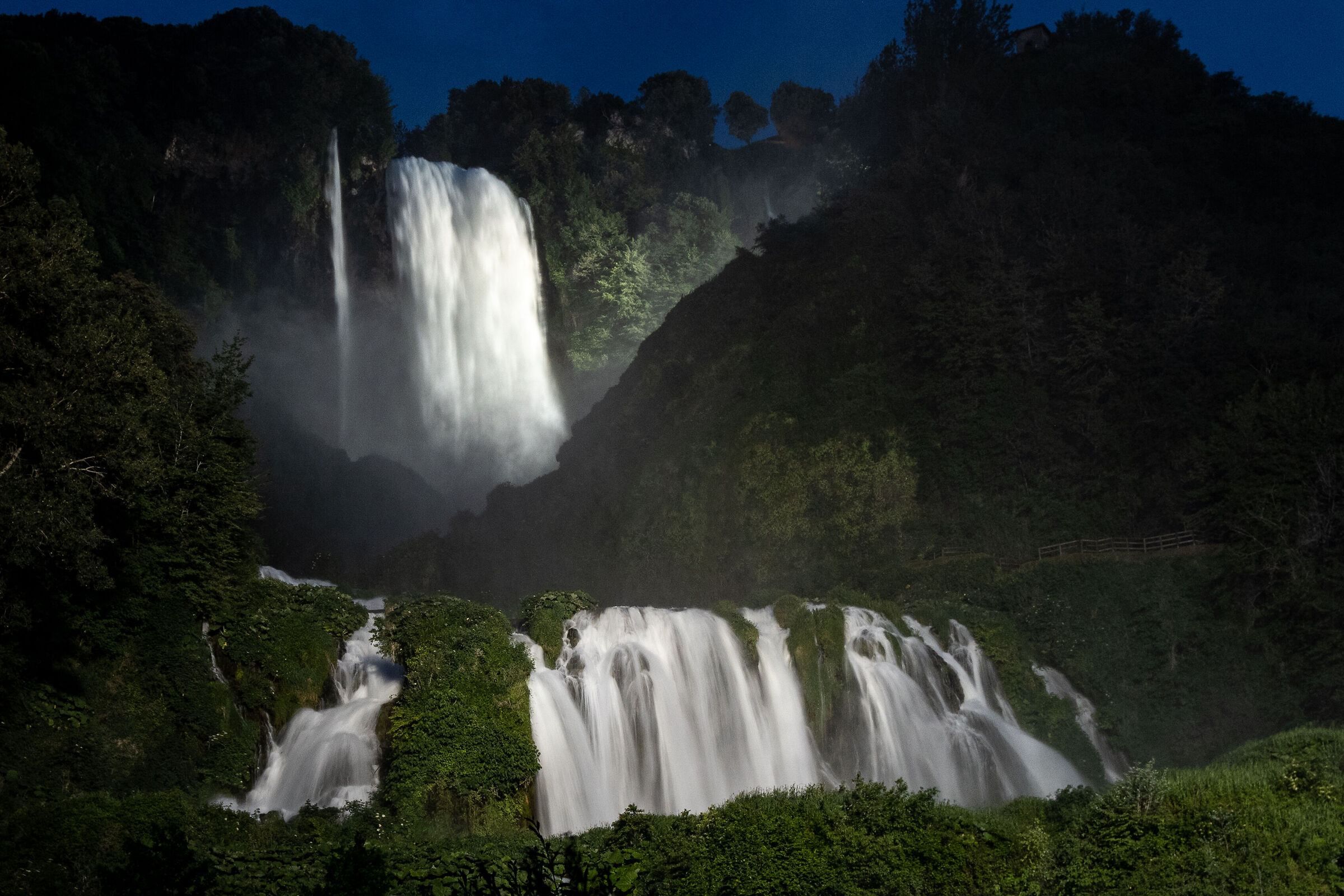 Cascata delle Marmore - apertura notturna
