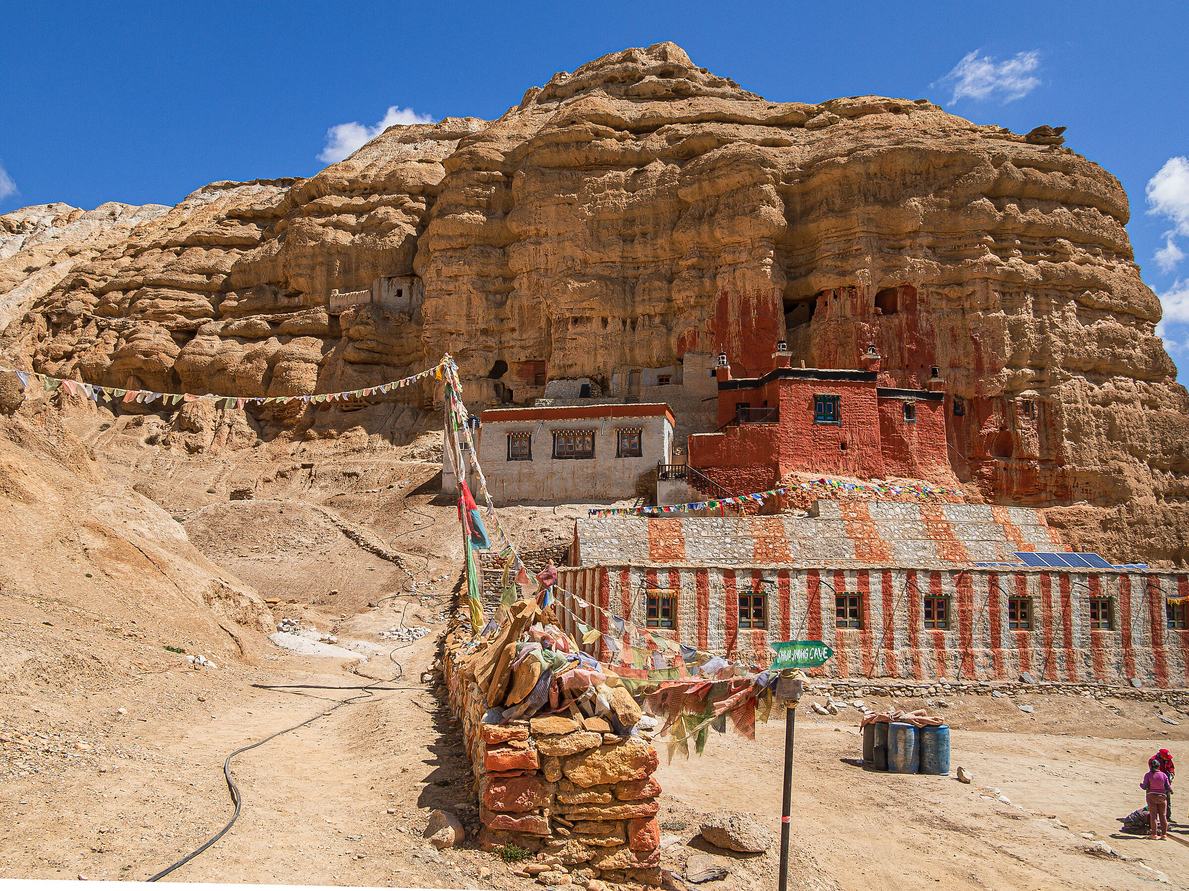 Upper Mustang.Garphu-Monastero Nyphu Gompa