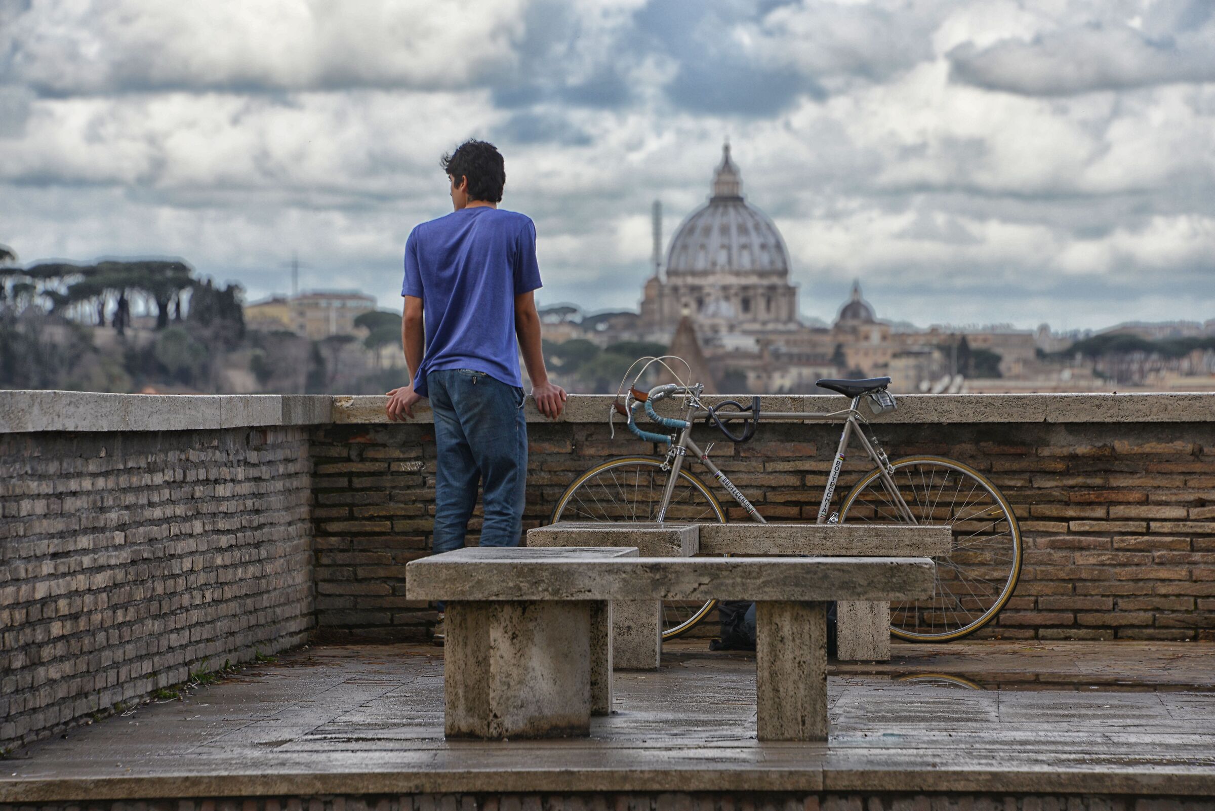 La terrazza su Roma