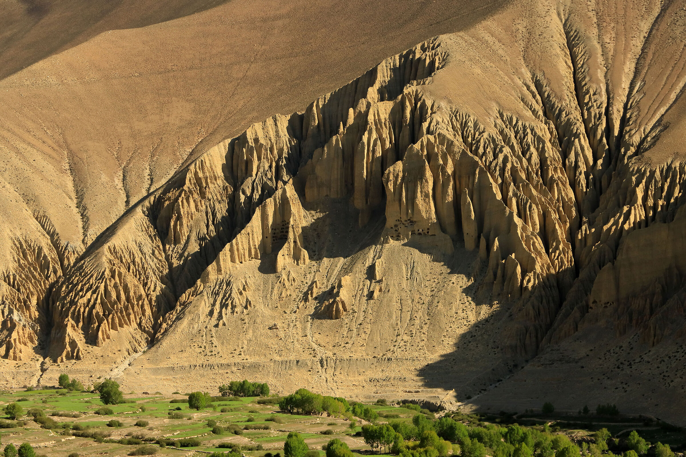 Dakmar - the eroded rocks -