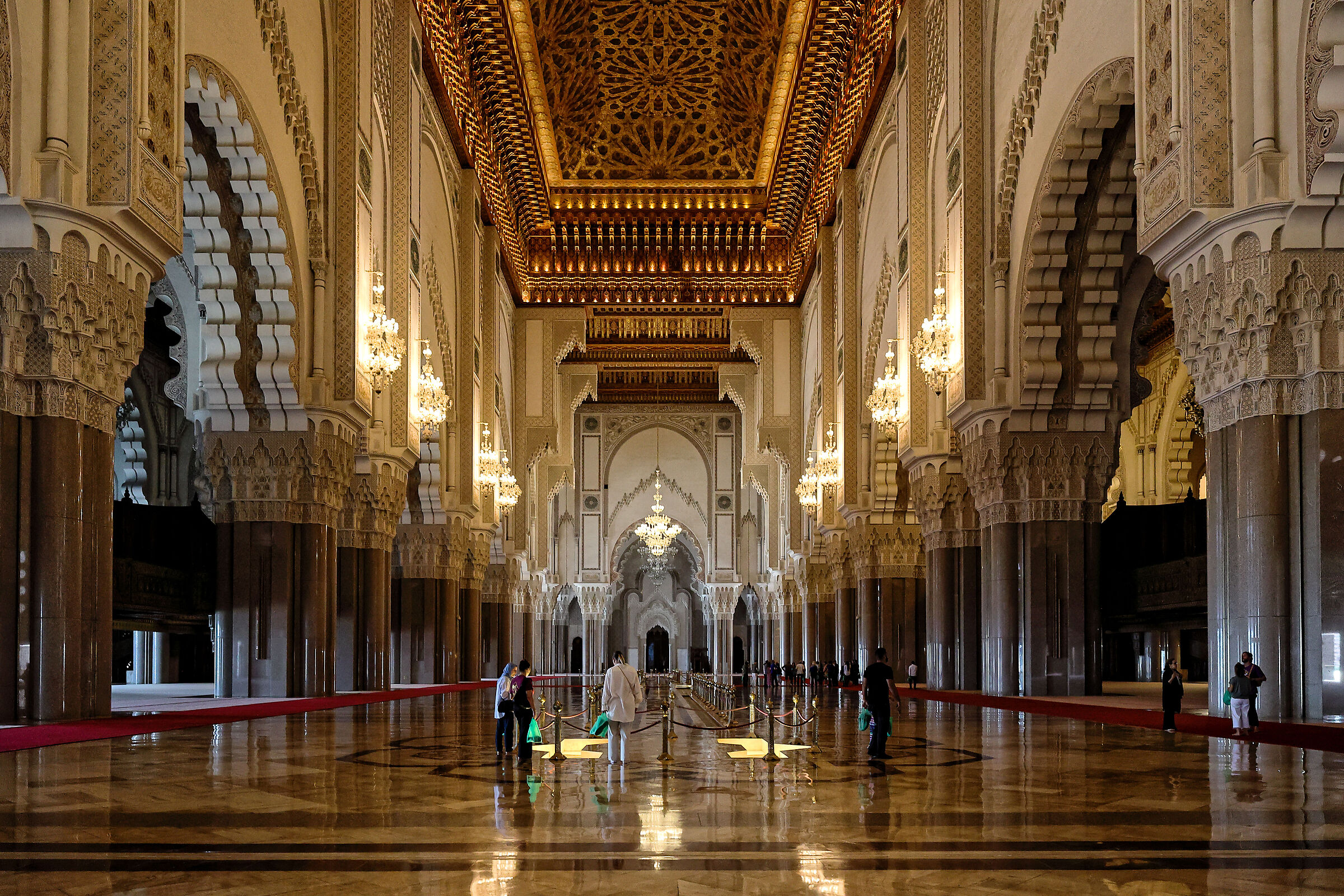 La grande Moschea Hassan II - centrale