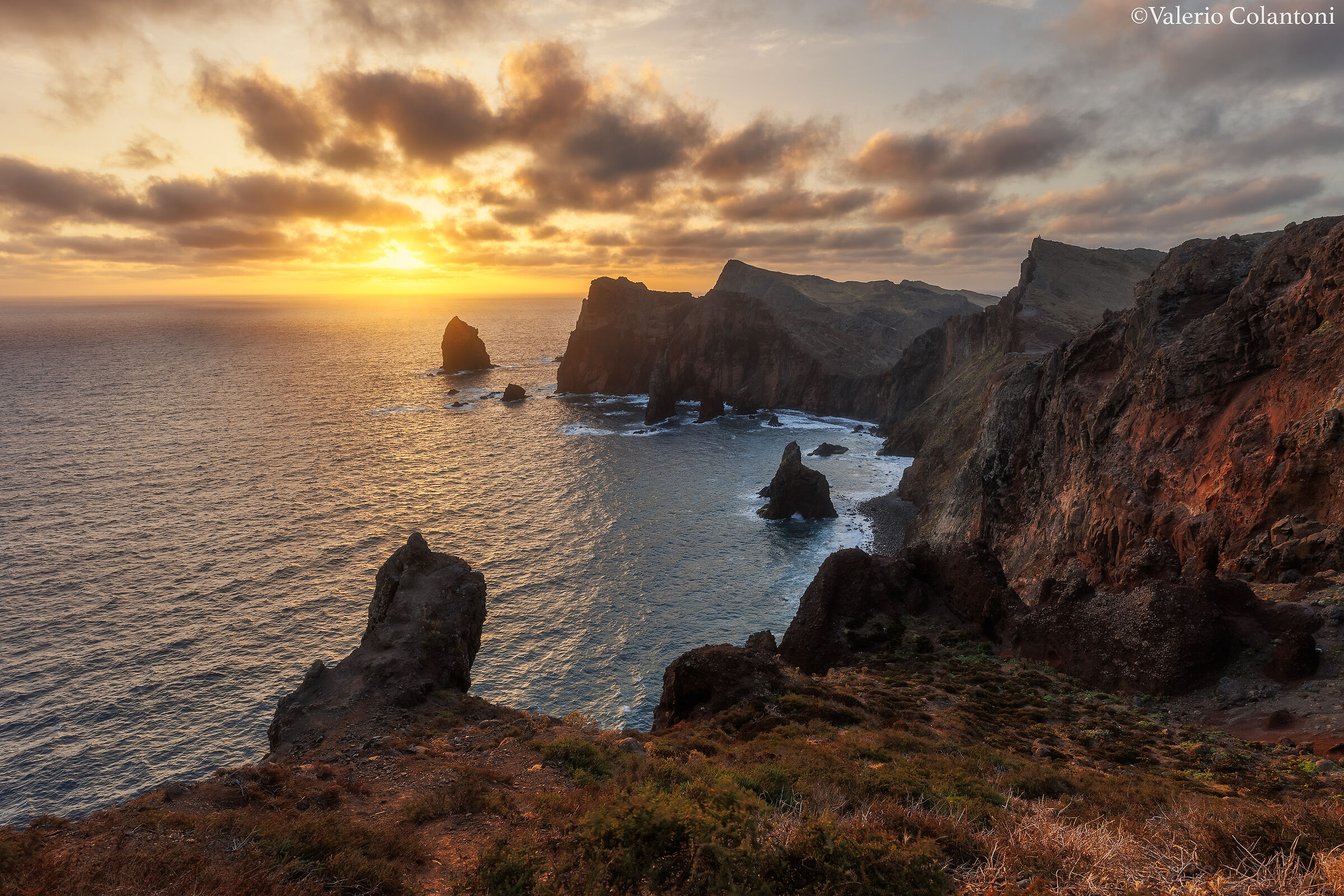Sunrise at the tip of San Lorenzo...