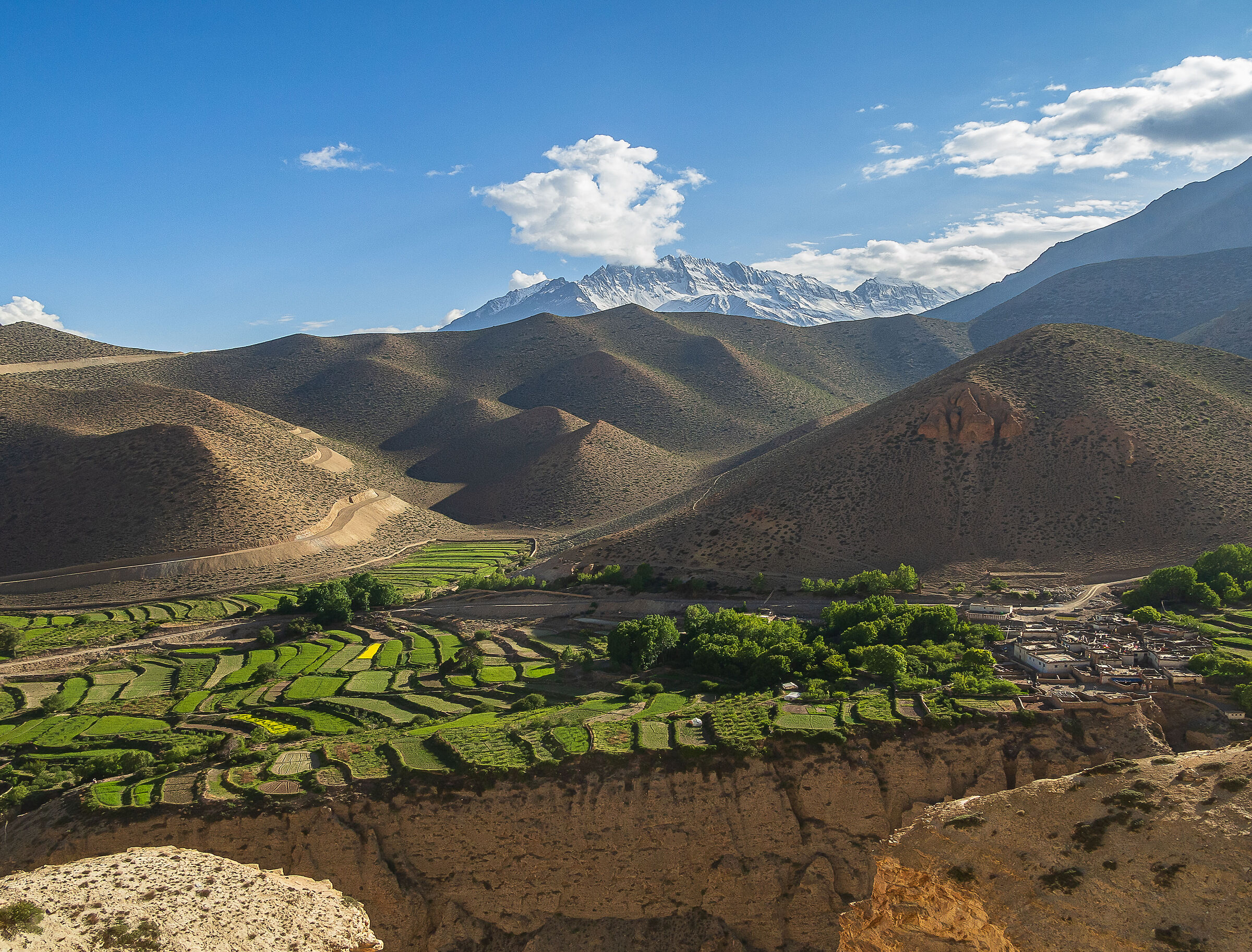 Upper Mustang.Ghyakar