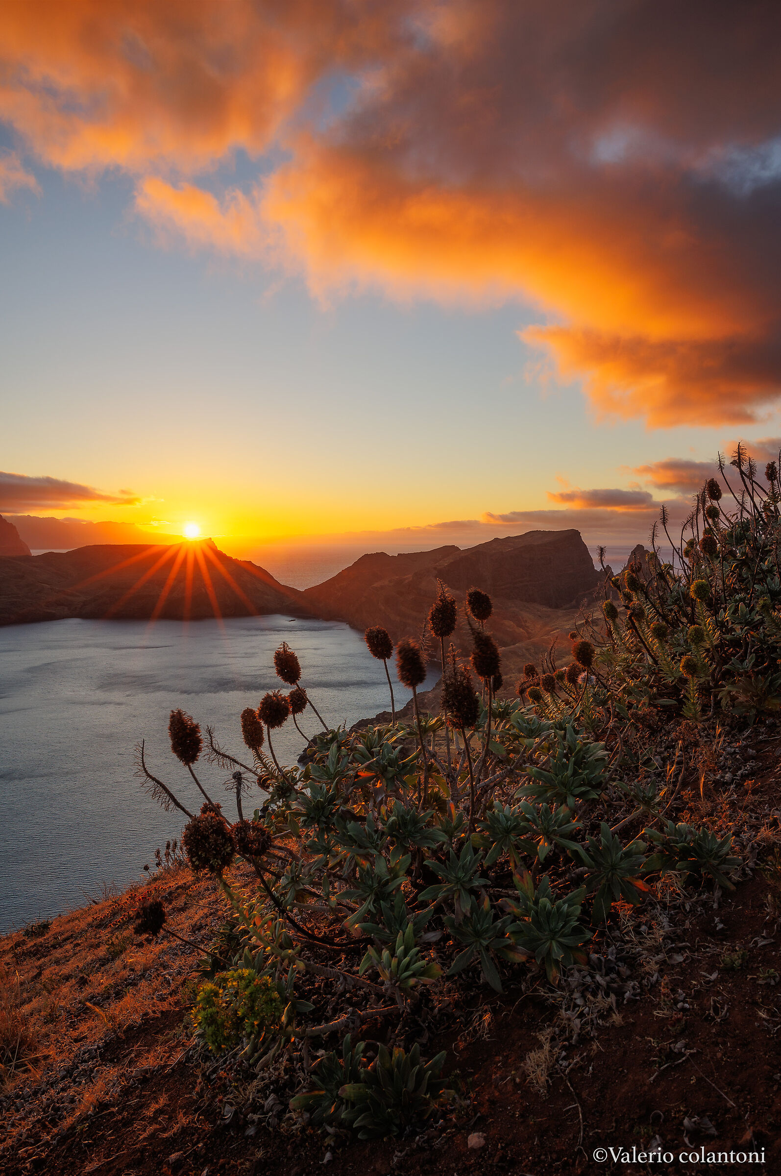 Sunset punta san Lorenzo...