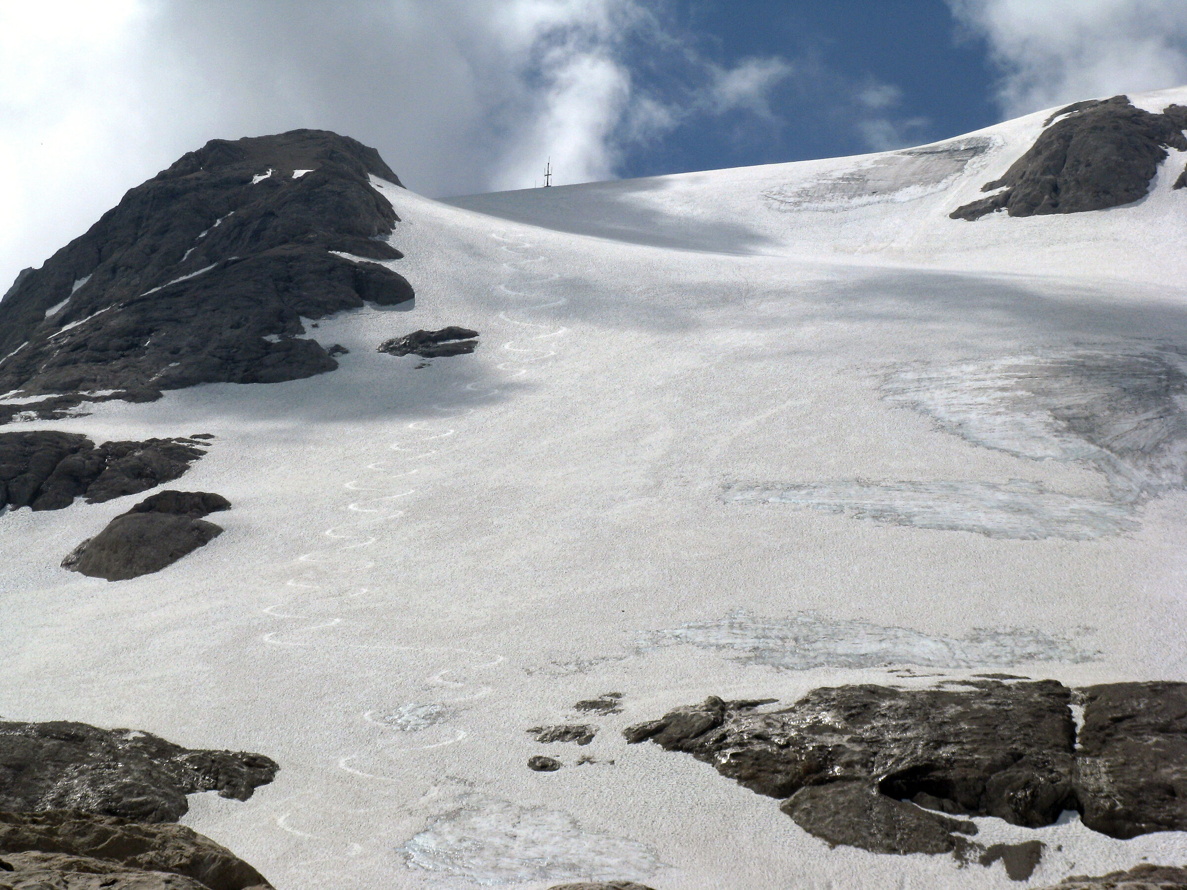 Marmolada - how was the glacier