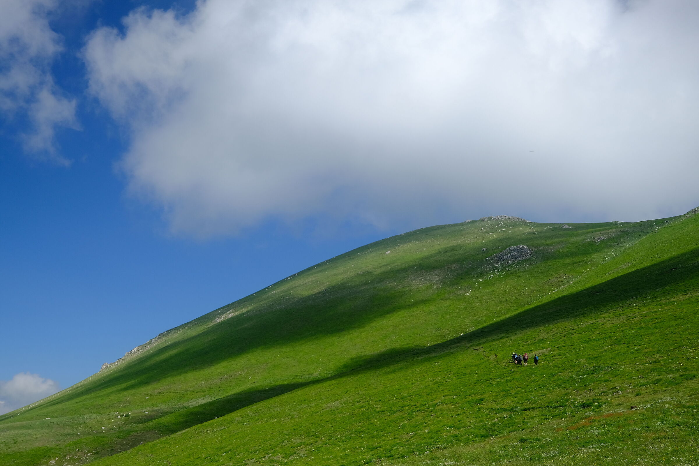 Towards Monte San Franco