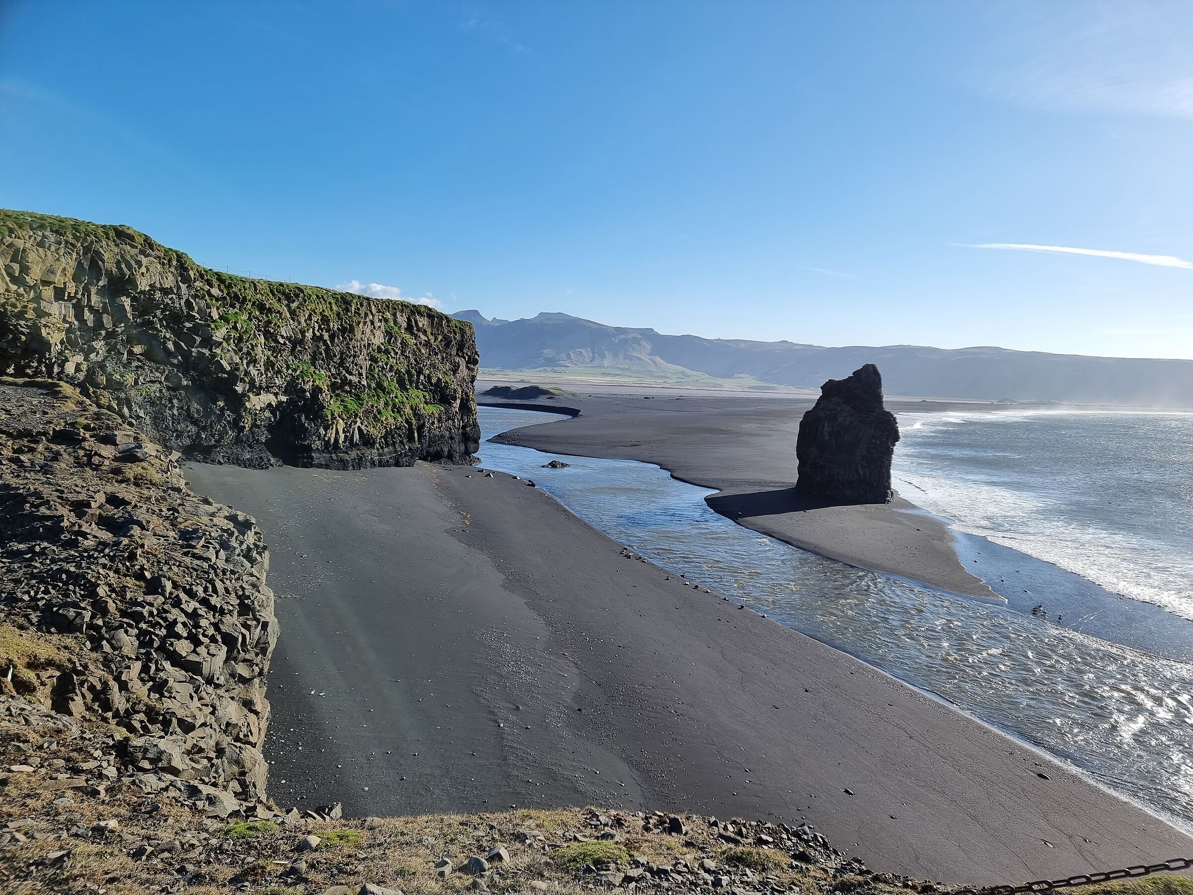Islanda spiaggia nera