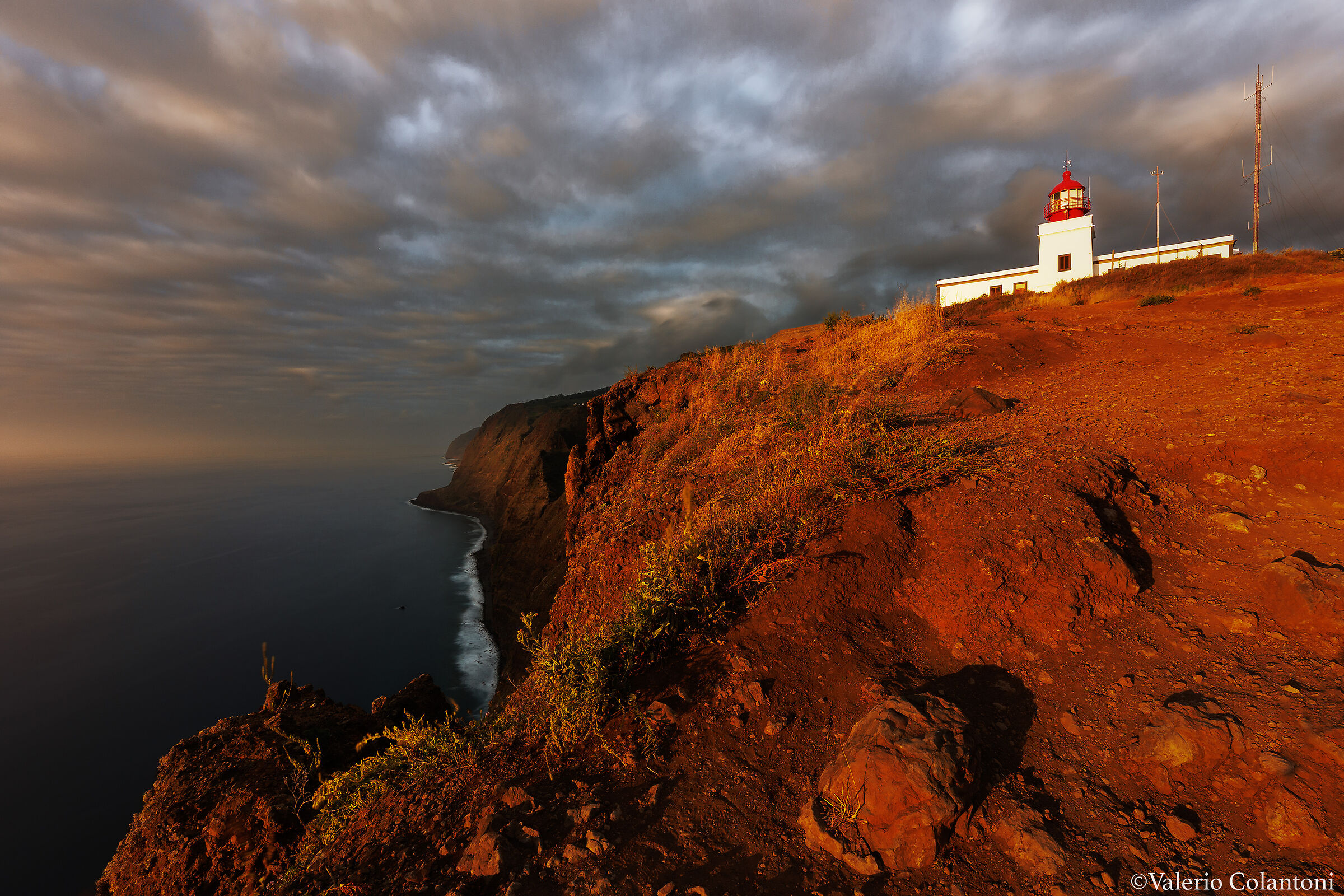 Lighthouse of punta do Pargo...