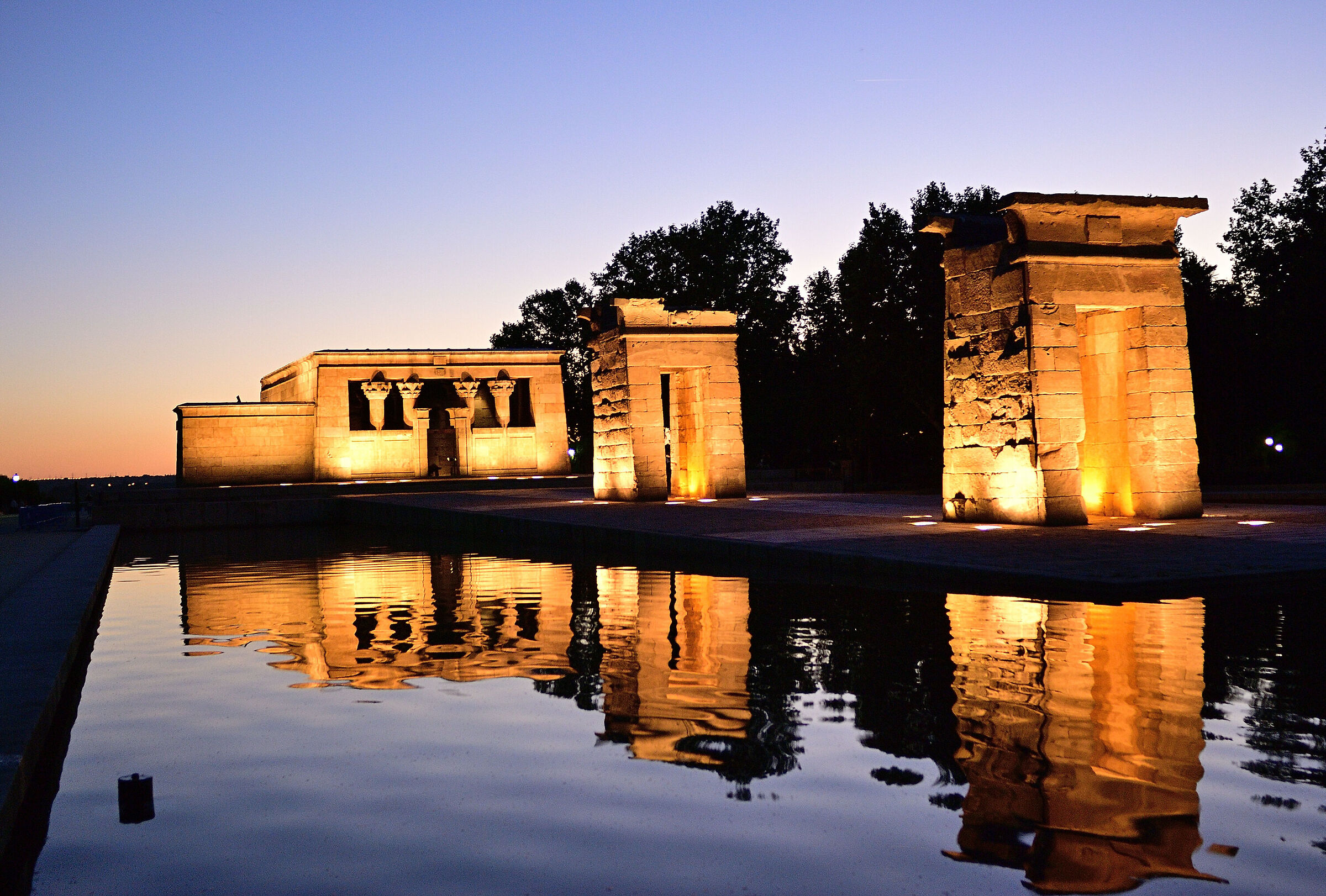 Madrid - tempio egizio