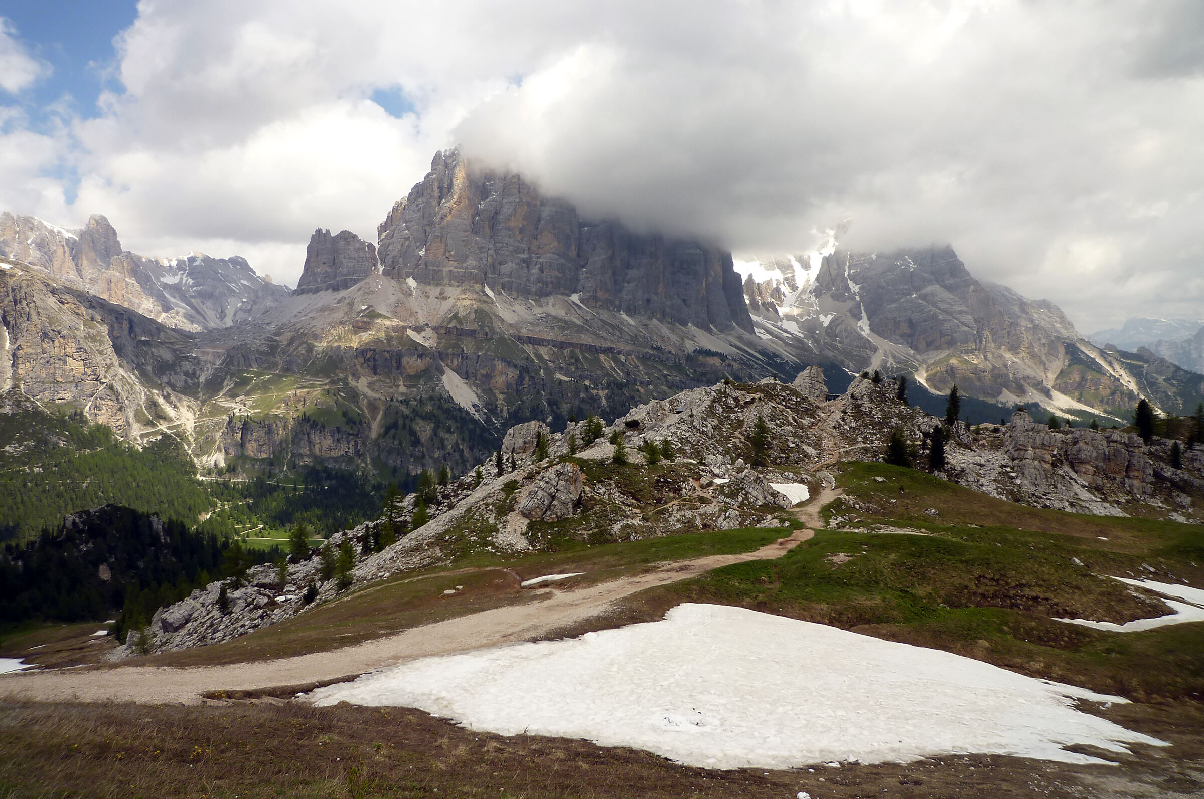 Tofane seen from the 5 towers