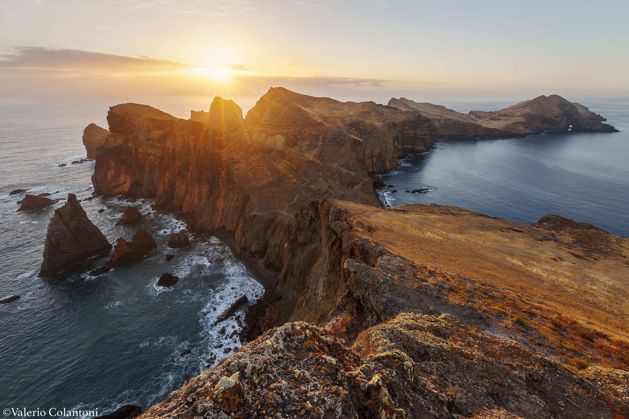 Sunrise at the tip of San Lorenzo...