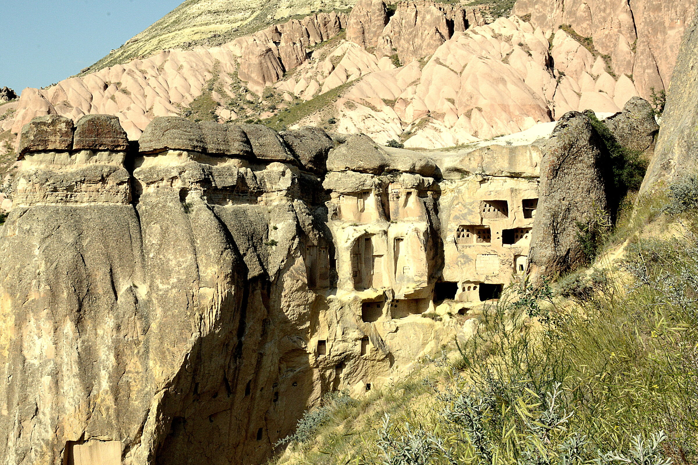 Cappadocia, Abitazioni rupestri nei Camini delle Fate