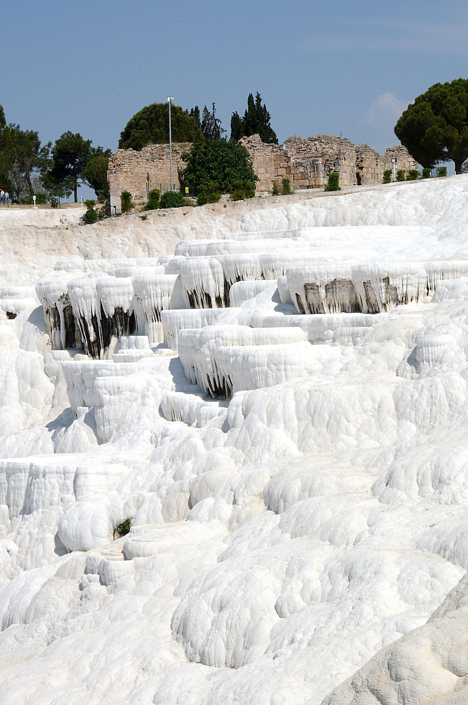 Cappadocia, Pamukkale, Cascate Pietrificate.