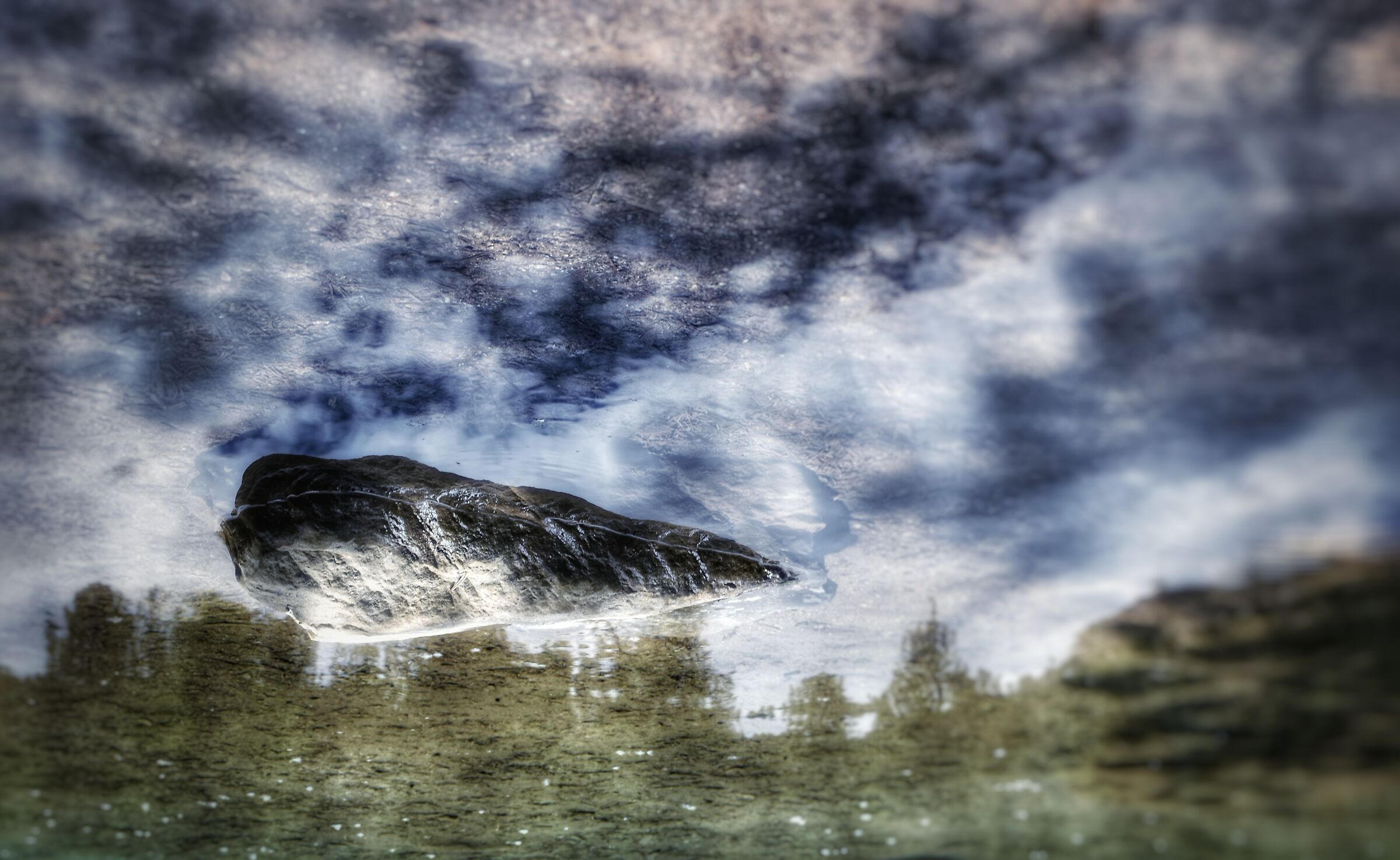 Ufo sur le Lac Vert